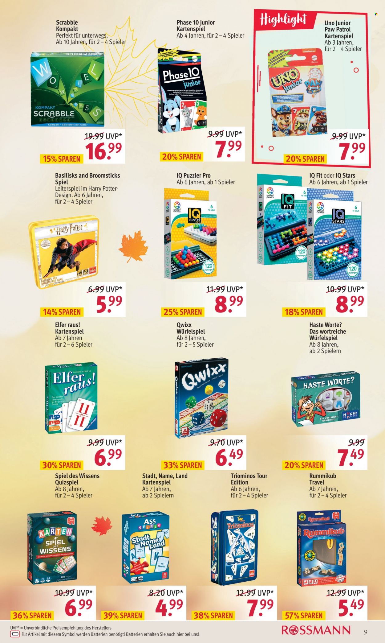 Rossmann Prospekte  - 18.10.2021 - 29.10.2021. Seite 9