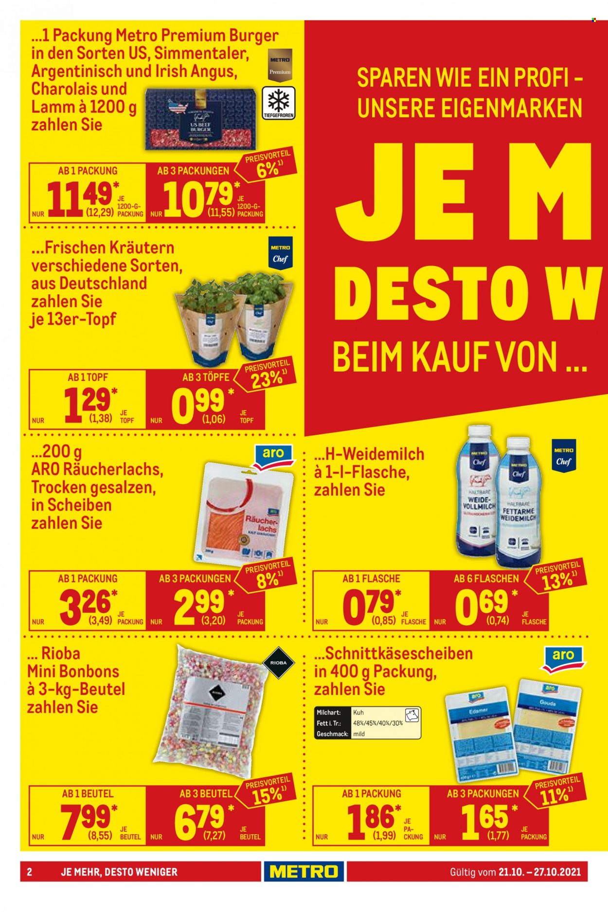 Metro Prospekte  - 21.10.2021 - 27.10.2021. Seite 2