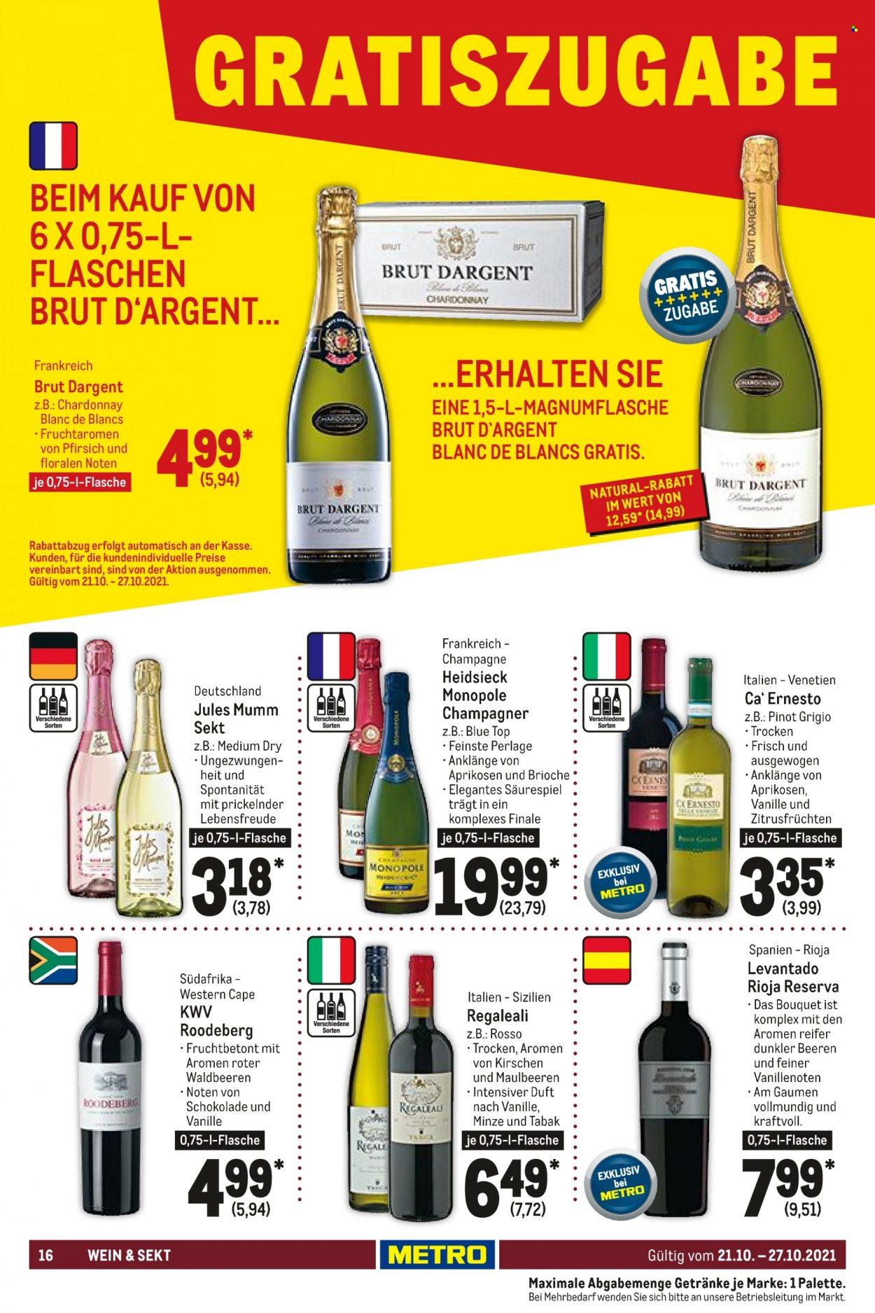 Metro Prospekte  - 21.10.2021 - 27.10.2021. Seite 16