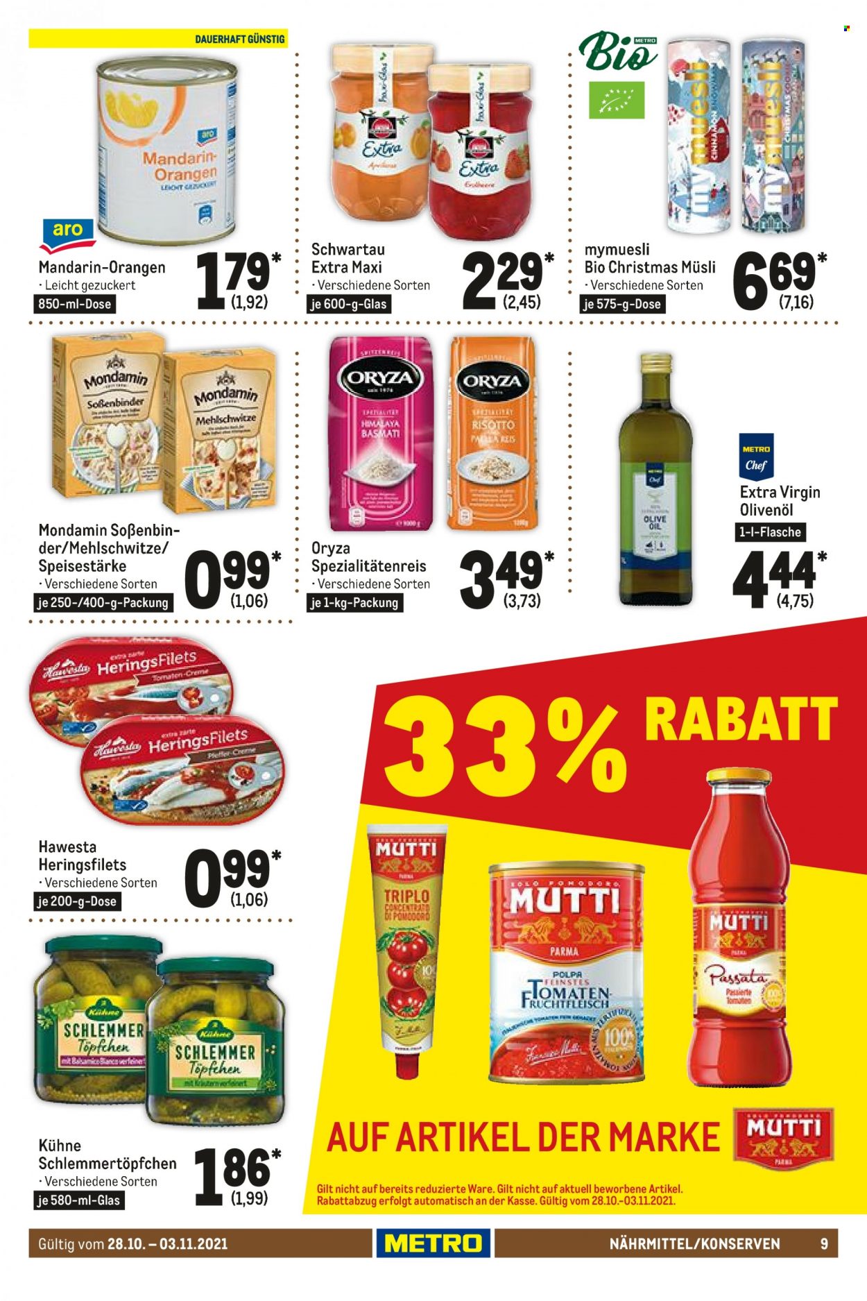 Metro Prospekte  - 28.10.2021 - 3.11.2021. Seite 9