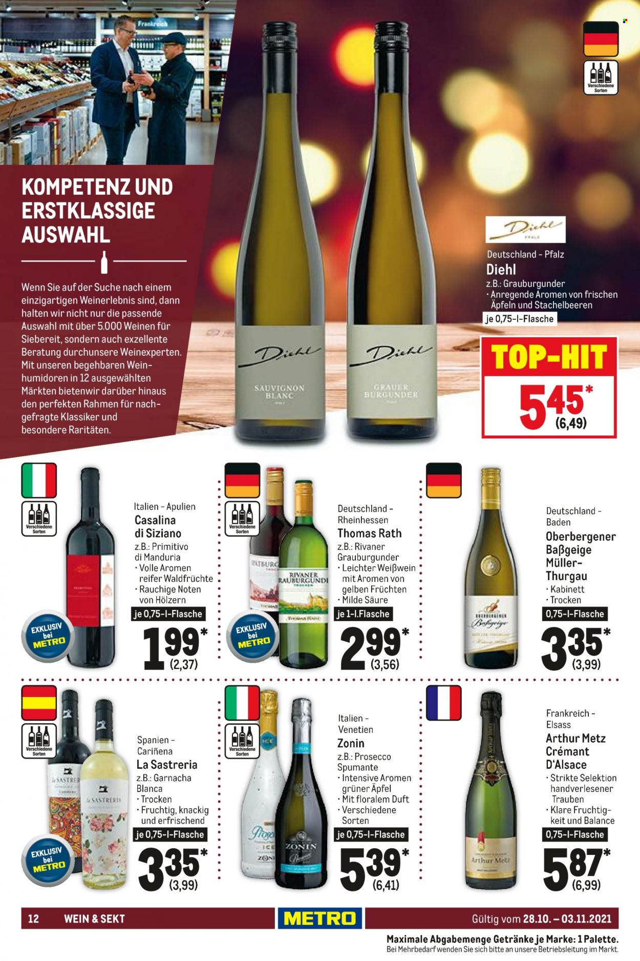 Metro Prospekte  - 28.10.2021 - 3.11.2021. Seite 12