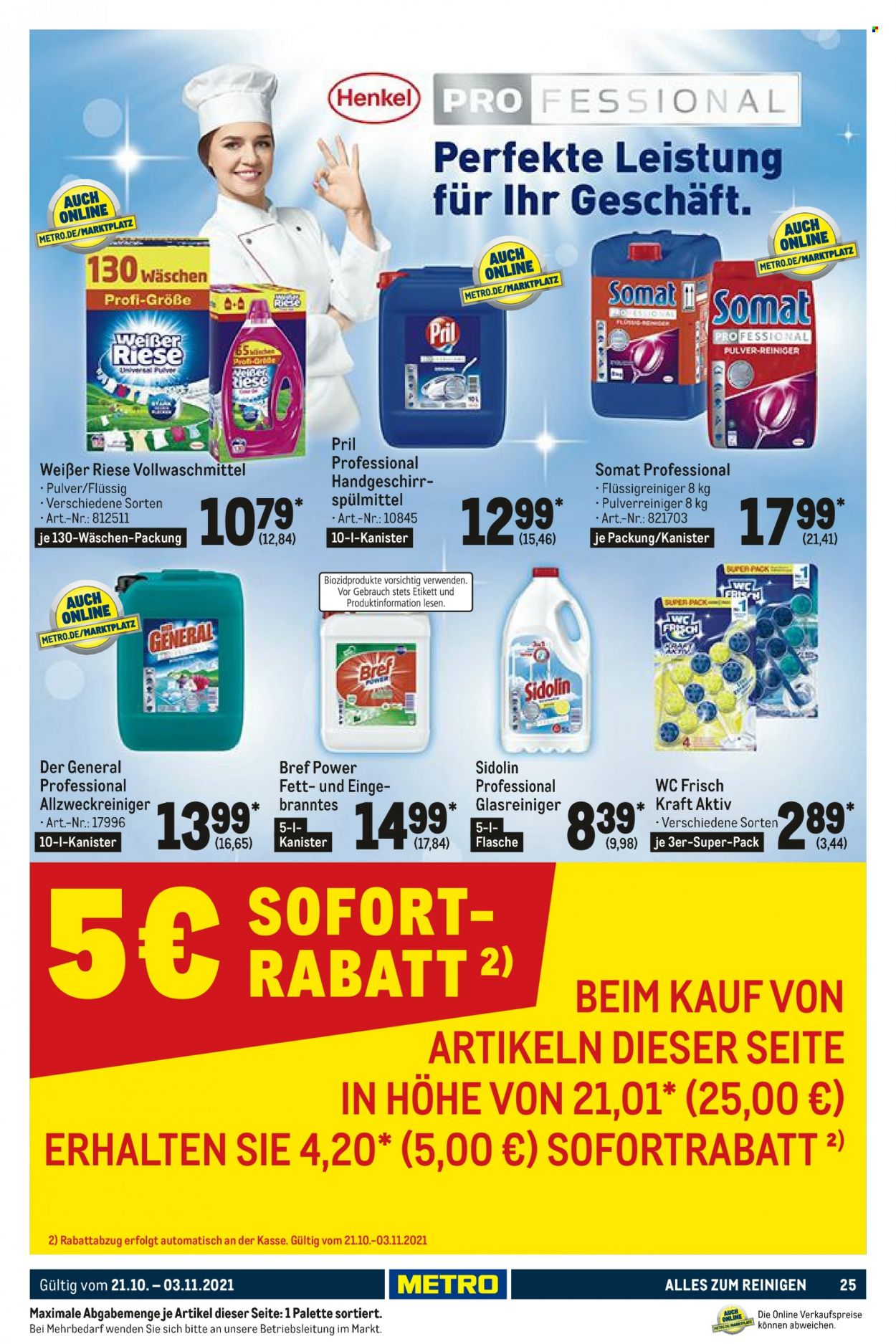 Metro Prospekte  - 21.10.2021 - 3.11.2021. Seite 25