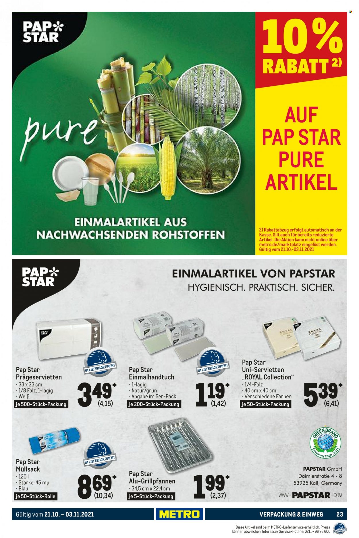 Metro Prospekte  - 21.10.2021 - 3.11.2021. Seite 23