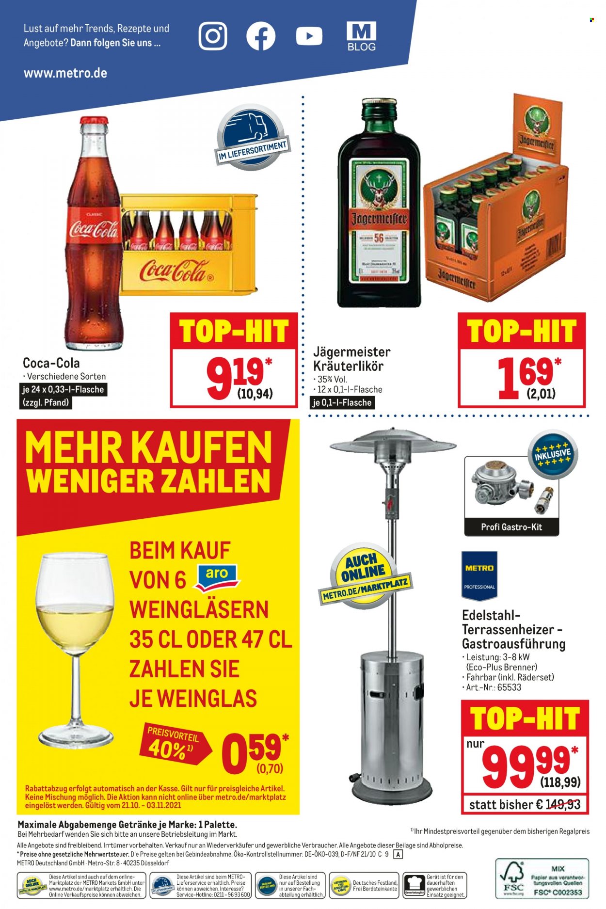 Metro Prospekte  - 21.10.2021 - 3.11.2021. Seite 35