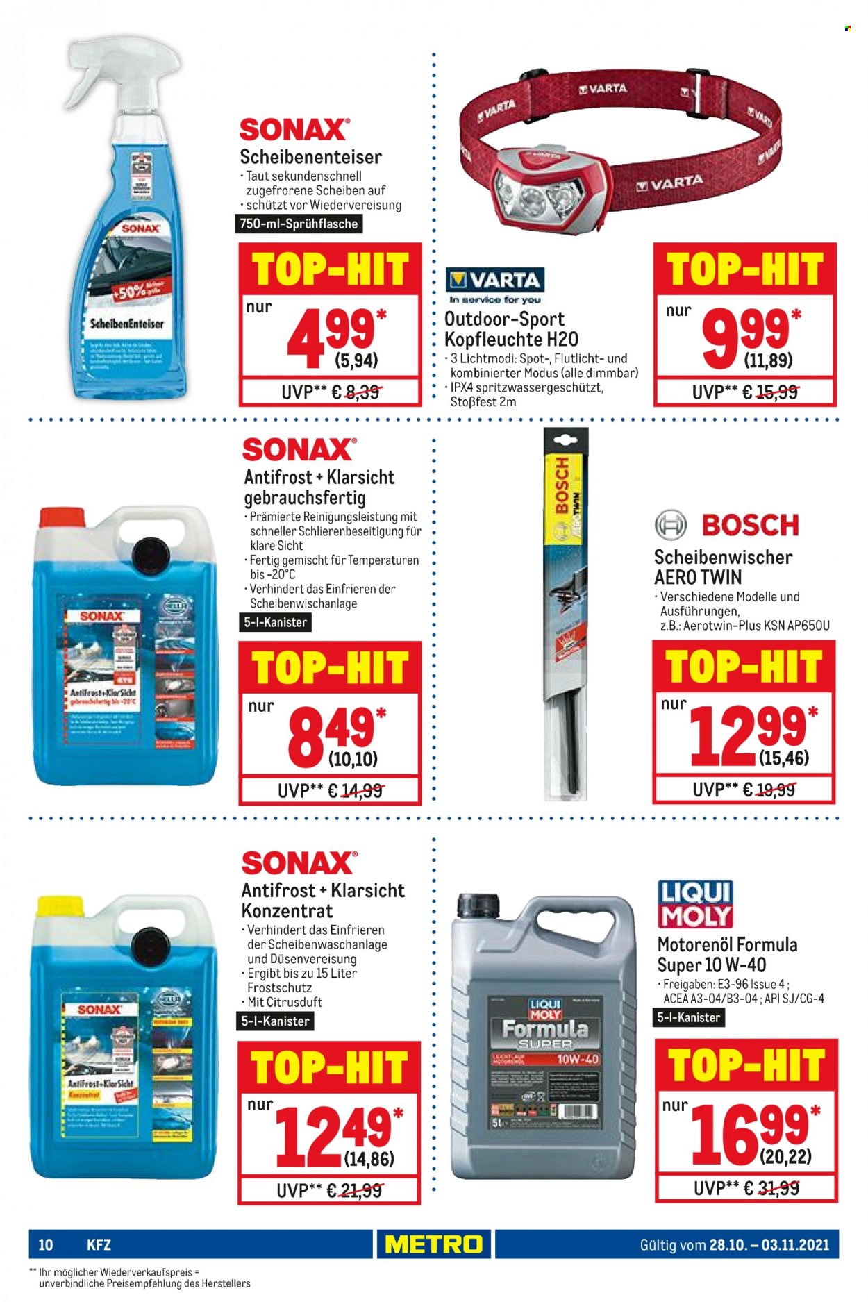 Metro Prospekte  - 28.10.2021 - 3.11.2021. Seite 10