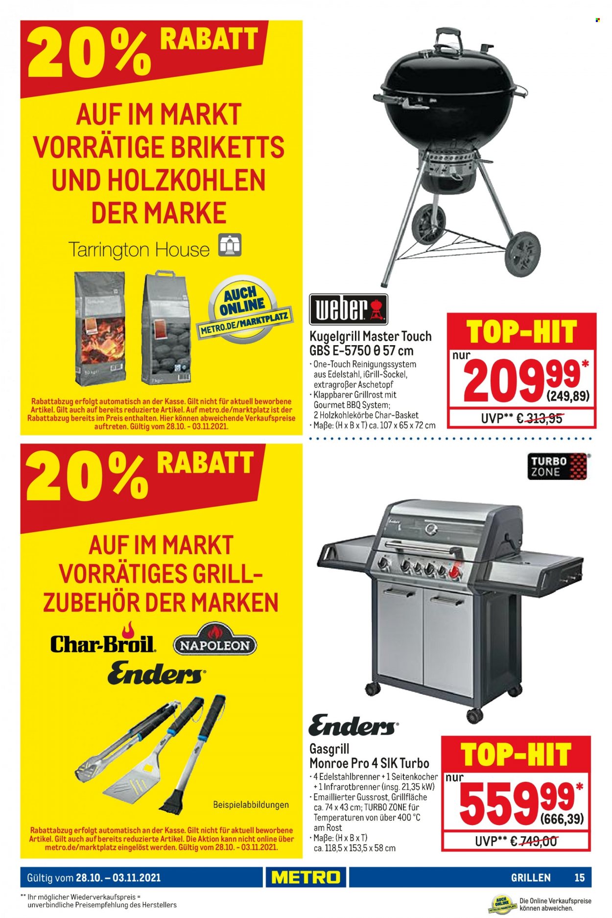 Metro Prospekte  - 28.10.2021 - 3.11.2021. Seite 15