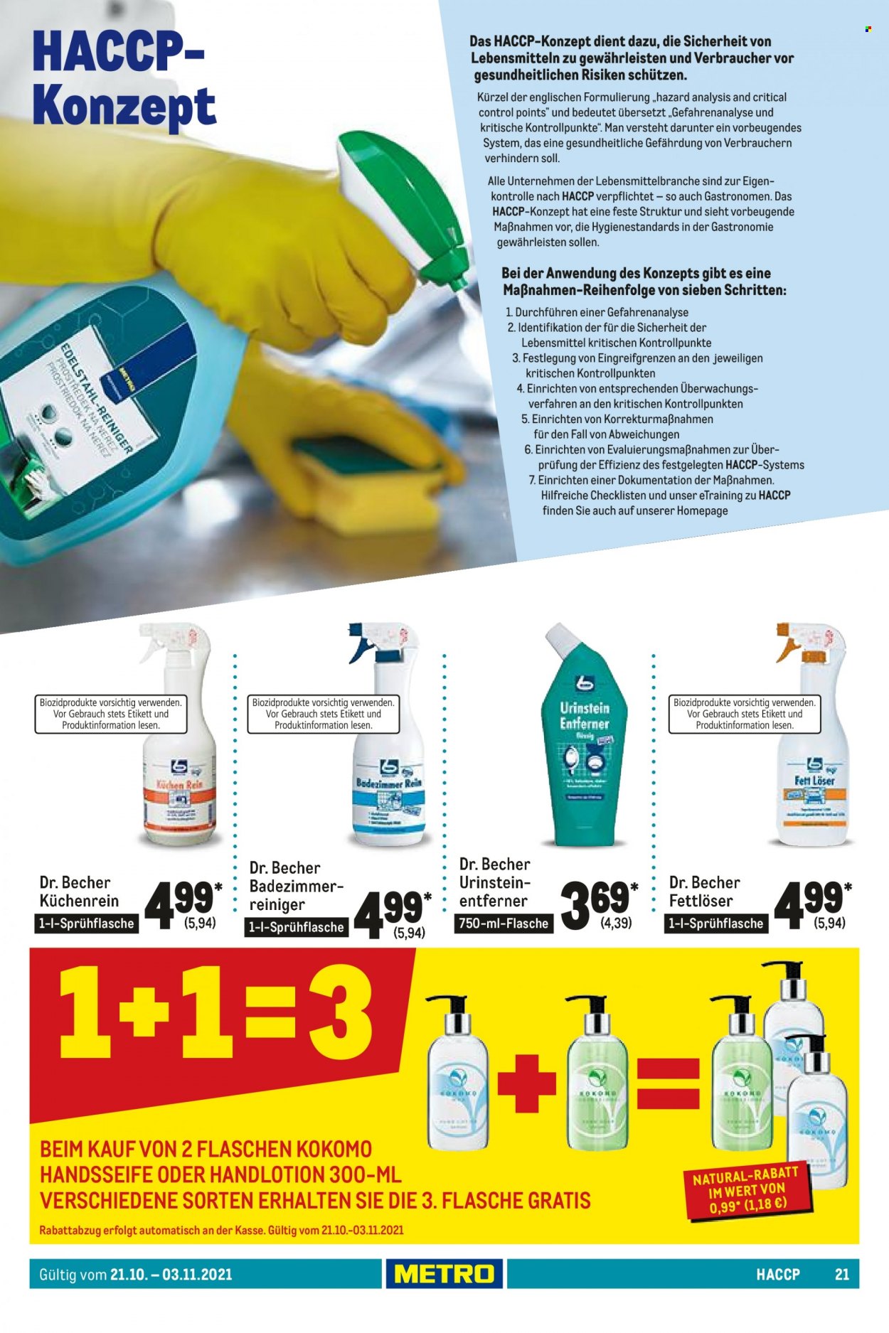 Metro Prospekte  - 21.10.2021 - 3.11.2021. Seite 21