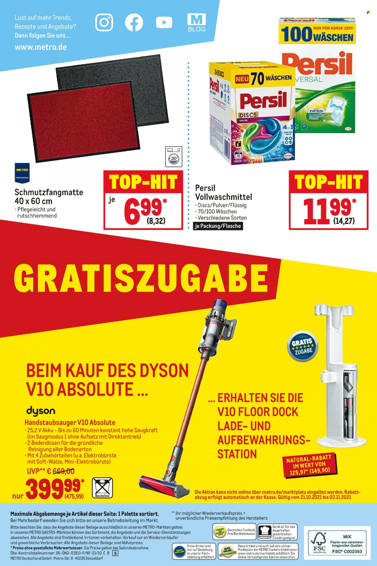 Metro Prospekte  - 21.10.2021 - 3.11.2021. Seite 28
