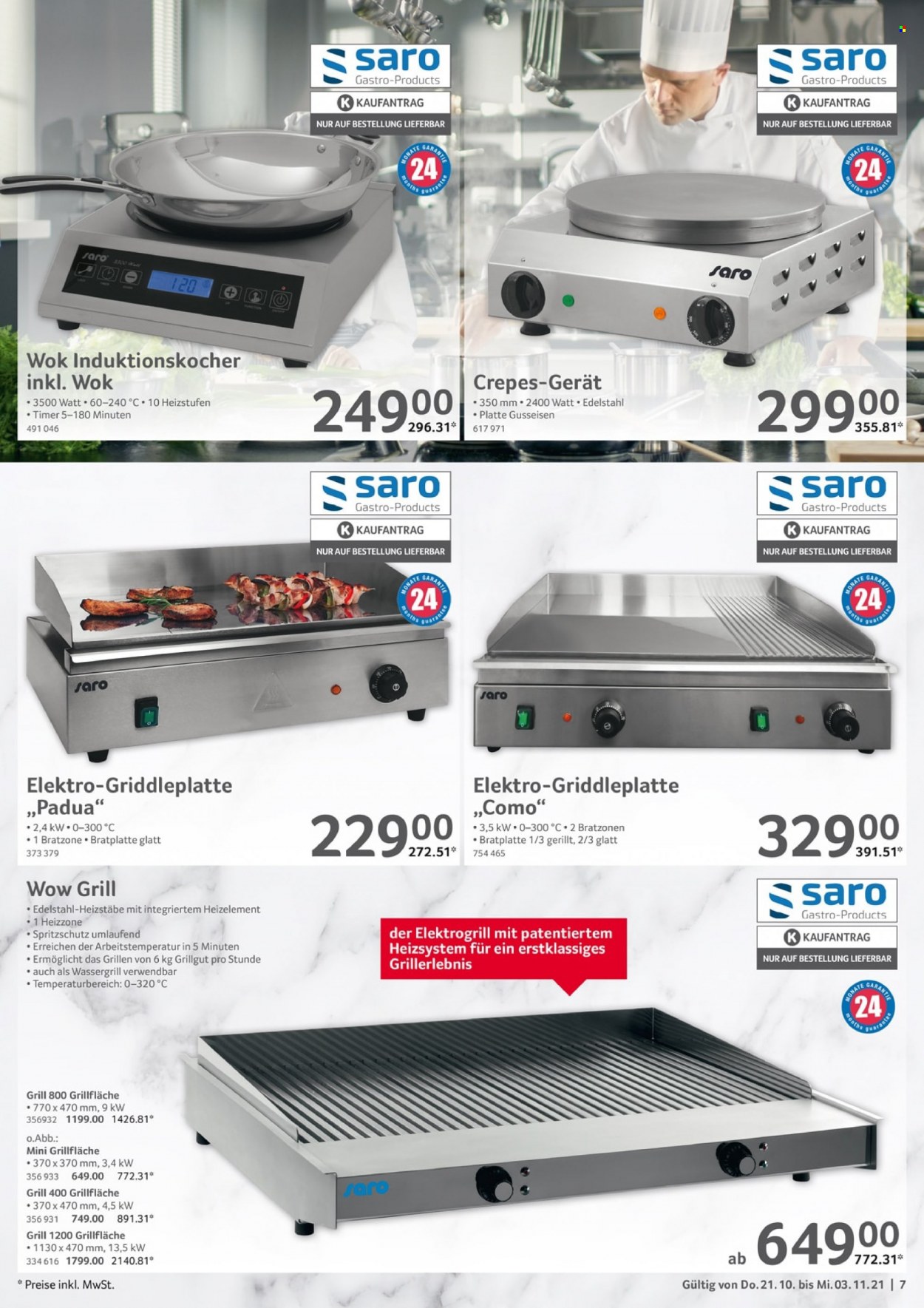 Selgros Prospekte  - 21.10.2021 - 3.11.2021. Seite 7