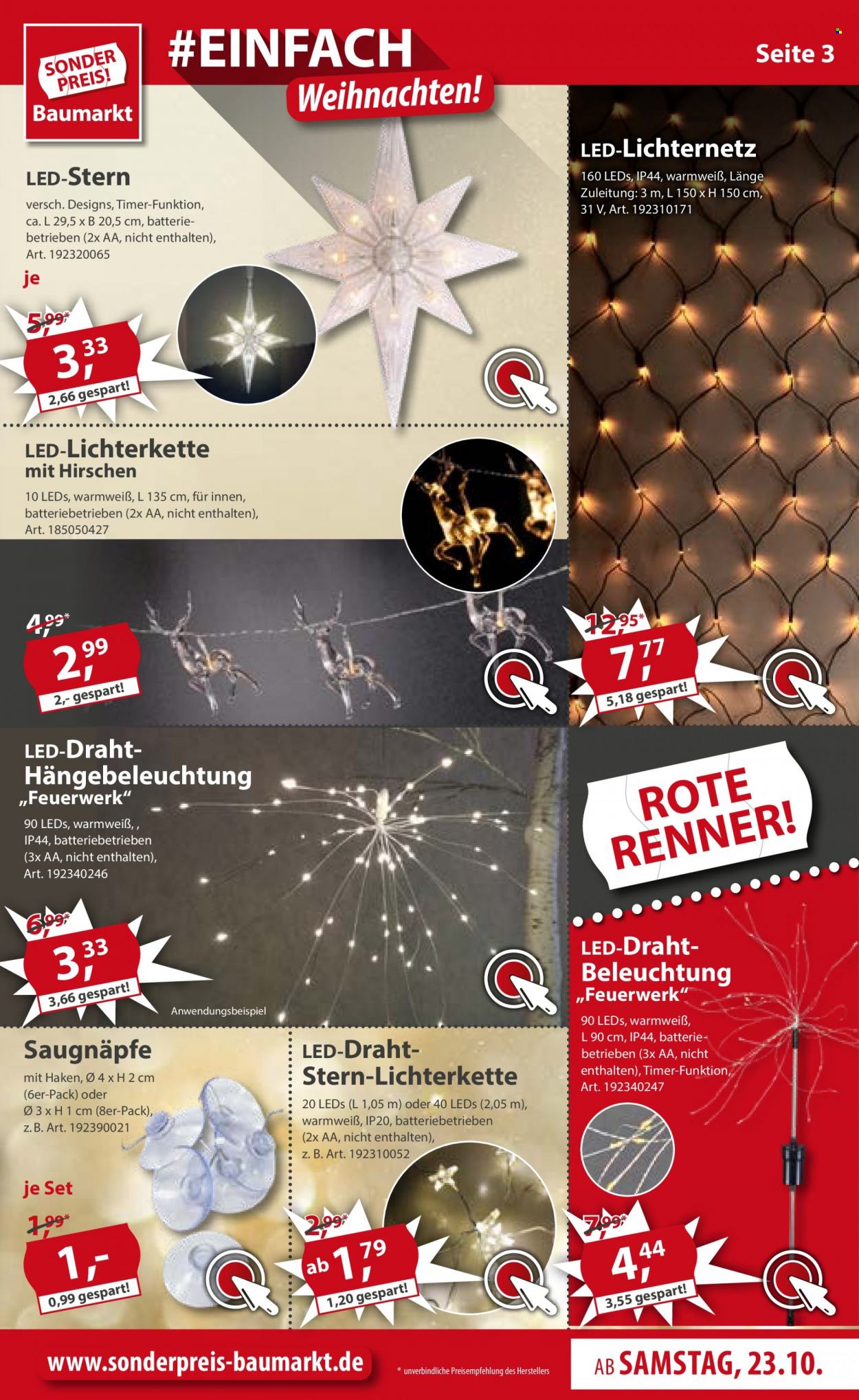 Sonderpreis-Baumarkt Prospekte  - 23.10.2021 - 29.10.2021. Seite 3