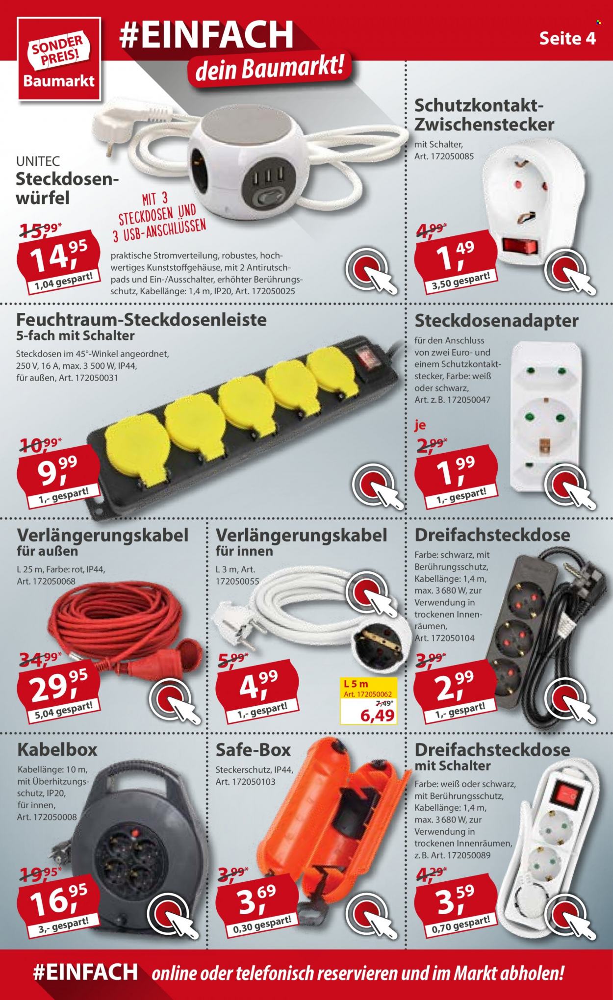 Sonderpreis-Baumarkt Prospekte  - 23.10.2021 - 29.10.2021. Seite 4