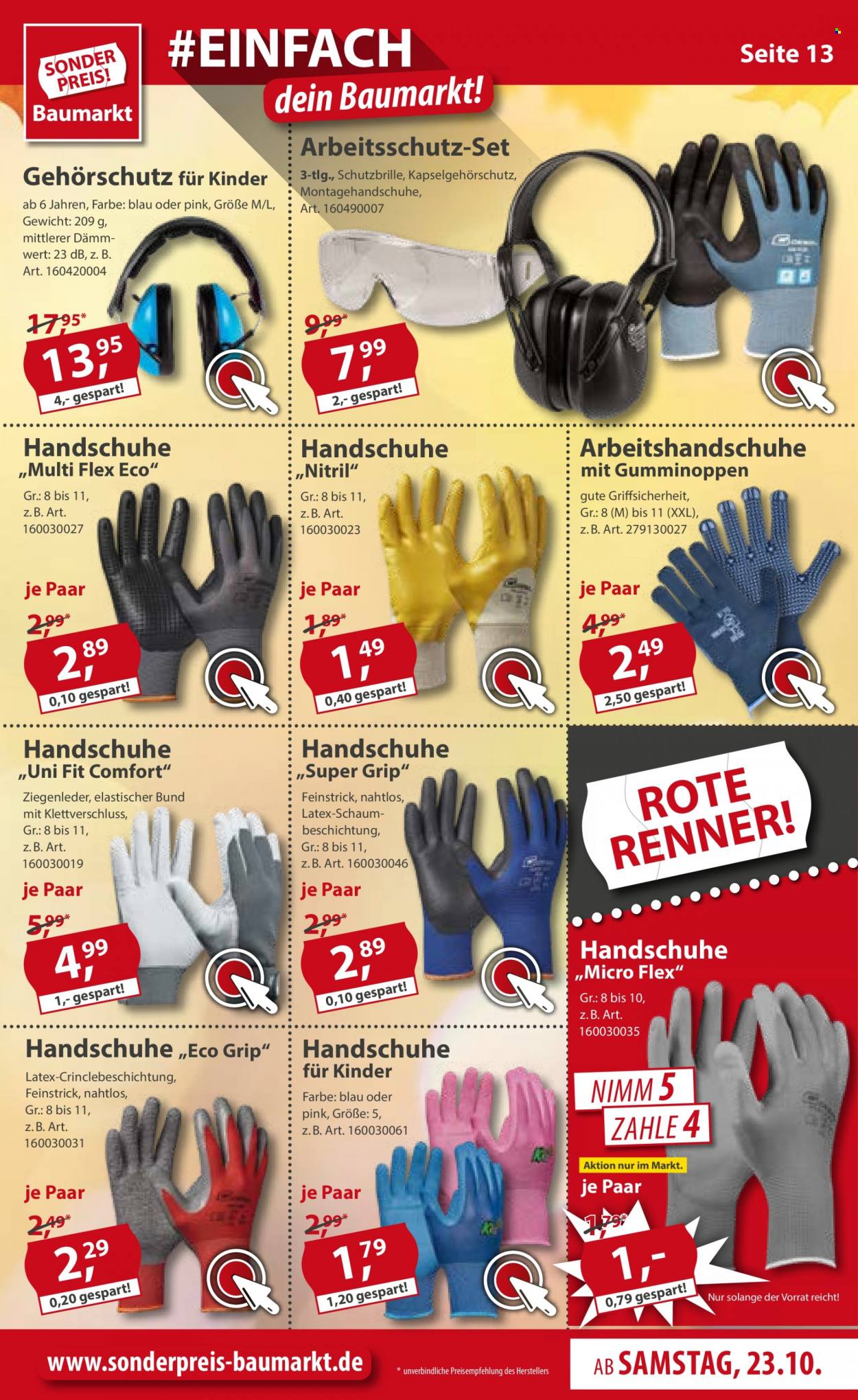 Sonderpreis-Baumarkt Prospekte  - 23.10.2021 - 29.10.2021. Seite 13