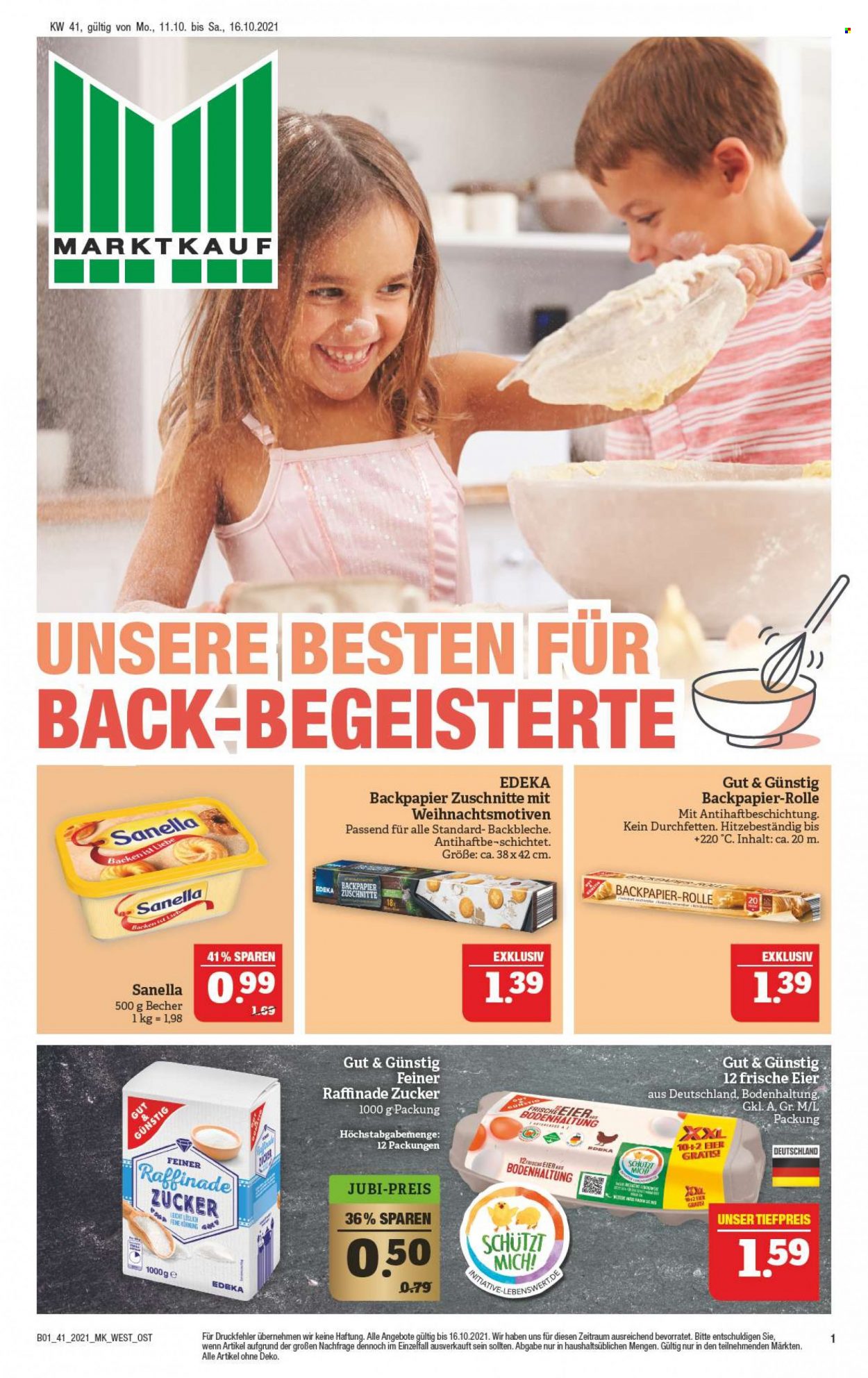 Marktkauf Prospekte  - 18.10.2021 - 23.10.2021. Seite 1
