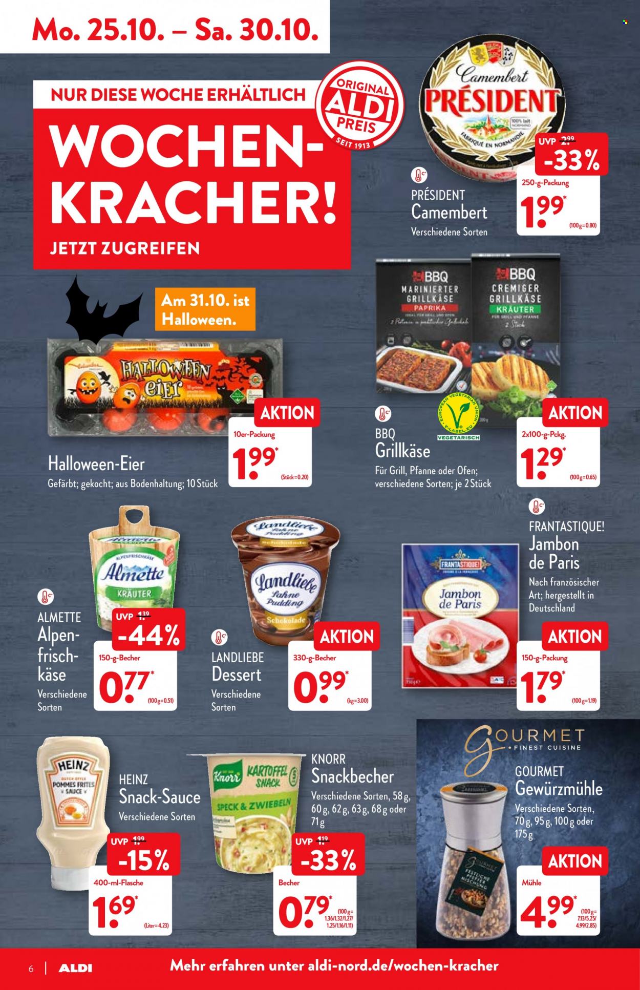 ALDI Nord Prospekte  - 25.10.2021 - 30.10.2021. Seite 6