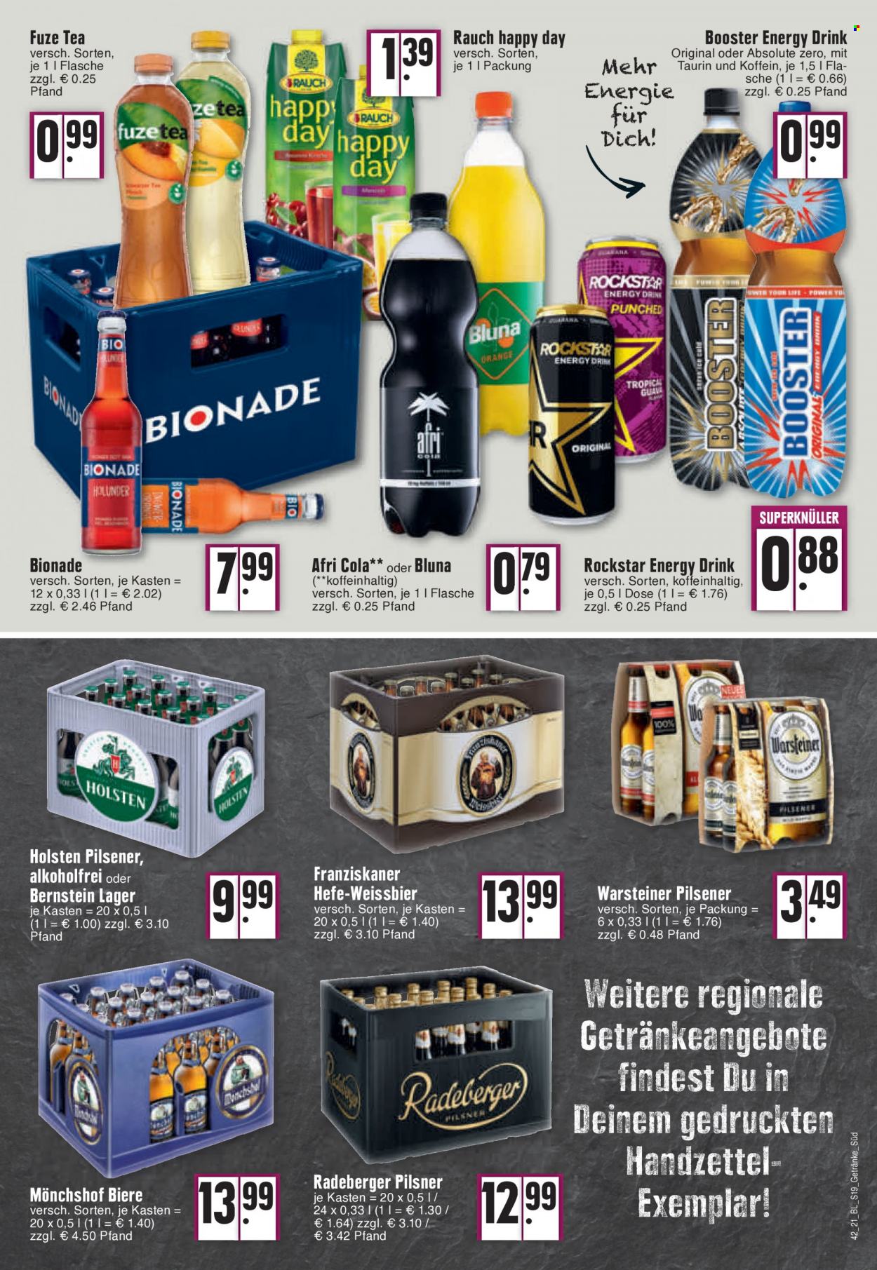 Edeka Prospekte  - 18.10.2021 - 23.10.2021. Seite 19