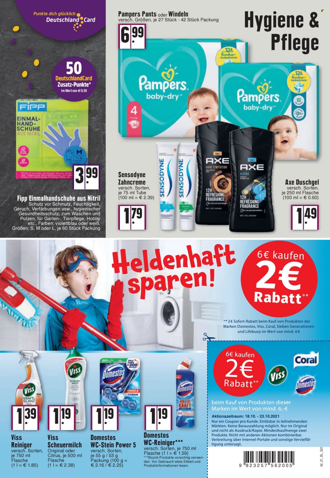 Edeka Prospekte  - 18.10.2021 - 23.10.2021. Seite 21