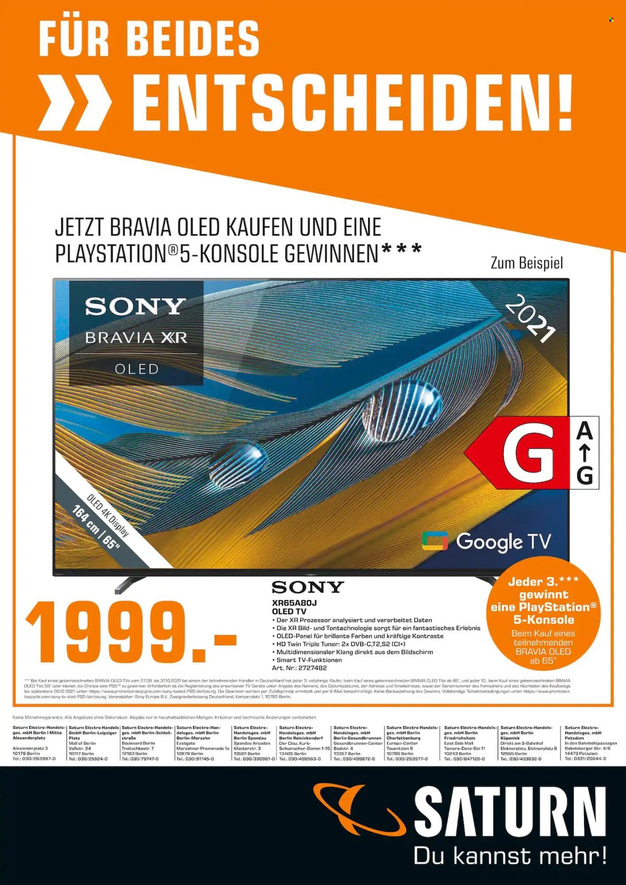 Saturn Prospekte  - 17.10.2021 - 23.10.2021. Seite 8