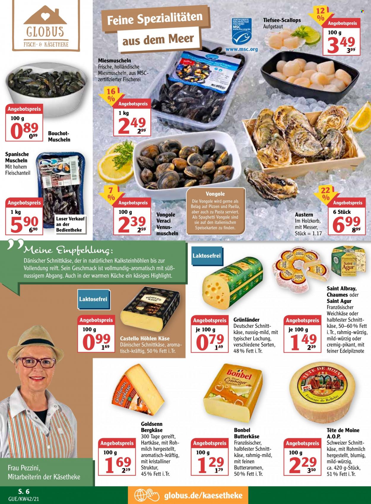 Globus Prospekte  - 18.10.2021 - 23.10.2021. Seite 8