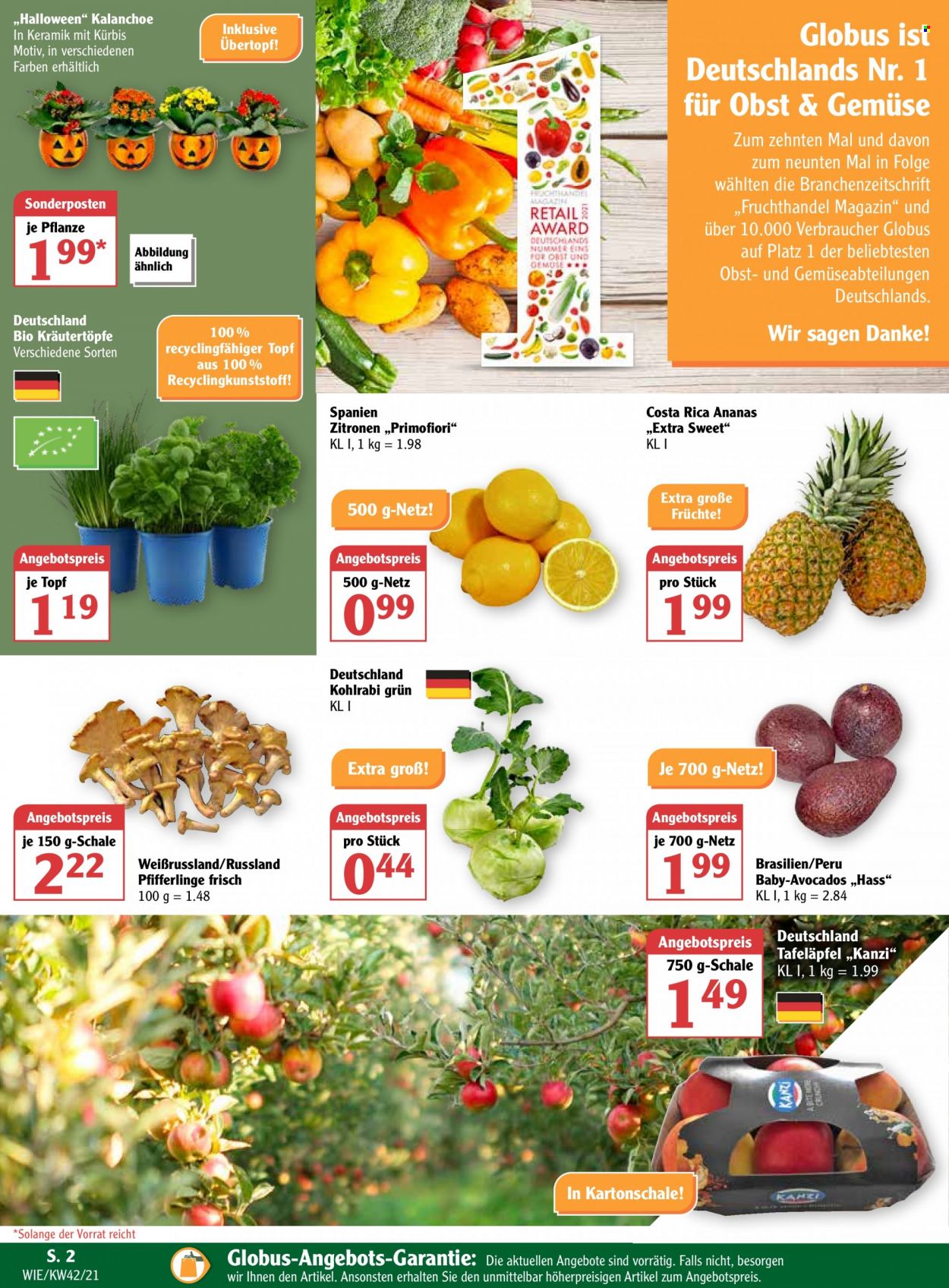 Globus Prospekte  - 18.10.2021 - 23.10.2021. Seite 5