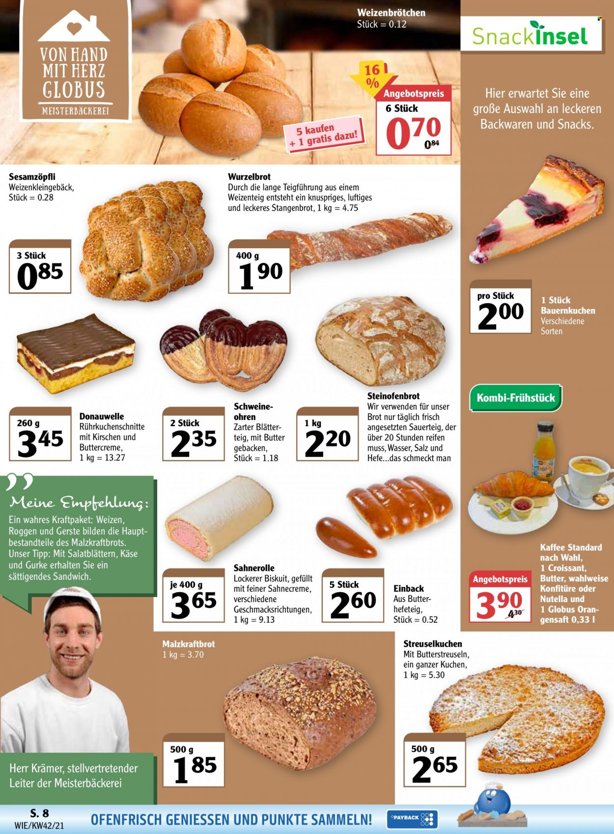 Globus Prospekte  - 18.10.2021 - 23.10.2021. Seite 11