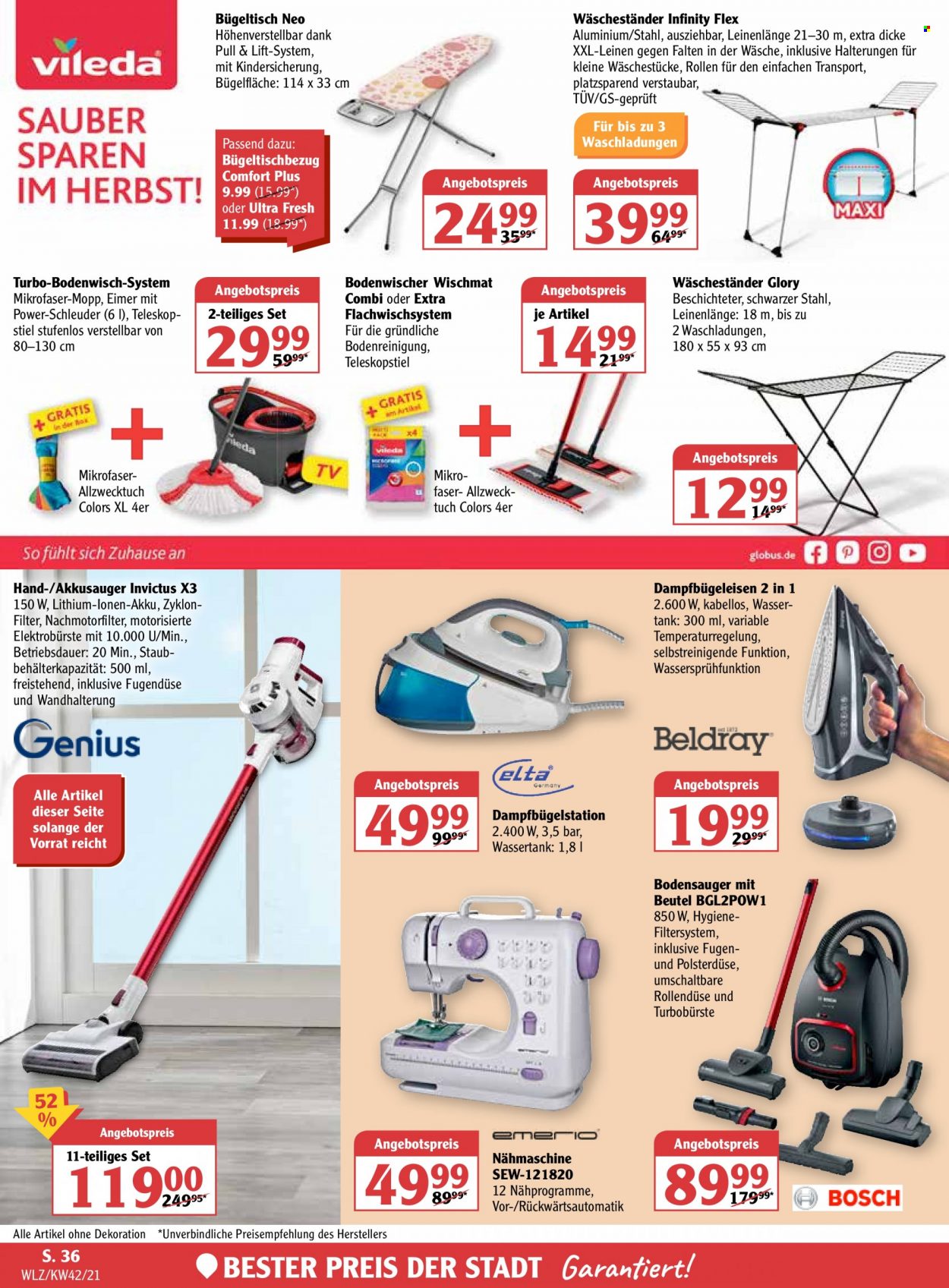 Globus Prospekte  - 18.10.2021 - 23.10.2021. Seite 39