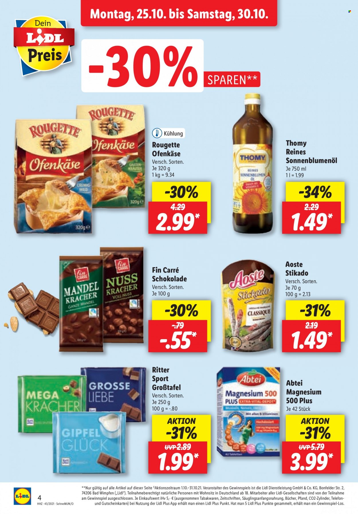Lidl Prospekte  - 25.10.2021 - 30.10.2021. Seite 4