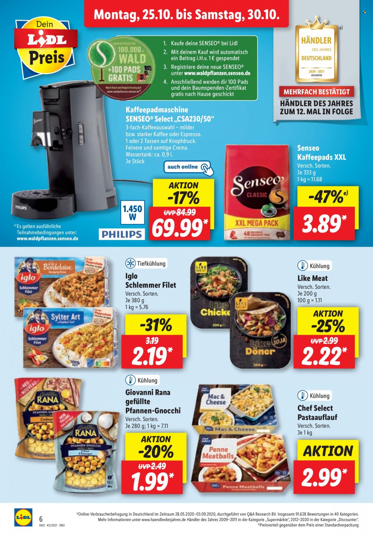 Lidl Prospekte  - 25.10.2021 - 30.10.2021. Seite 6