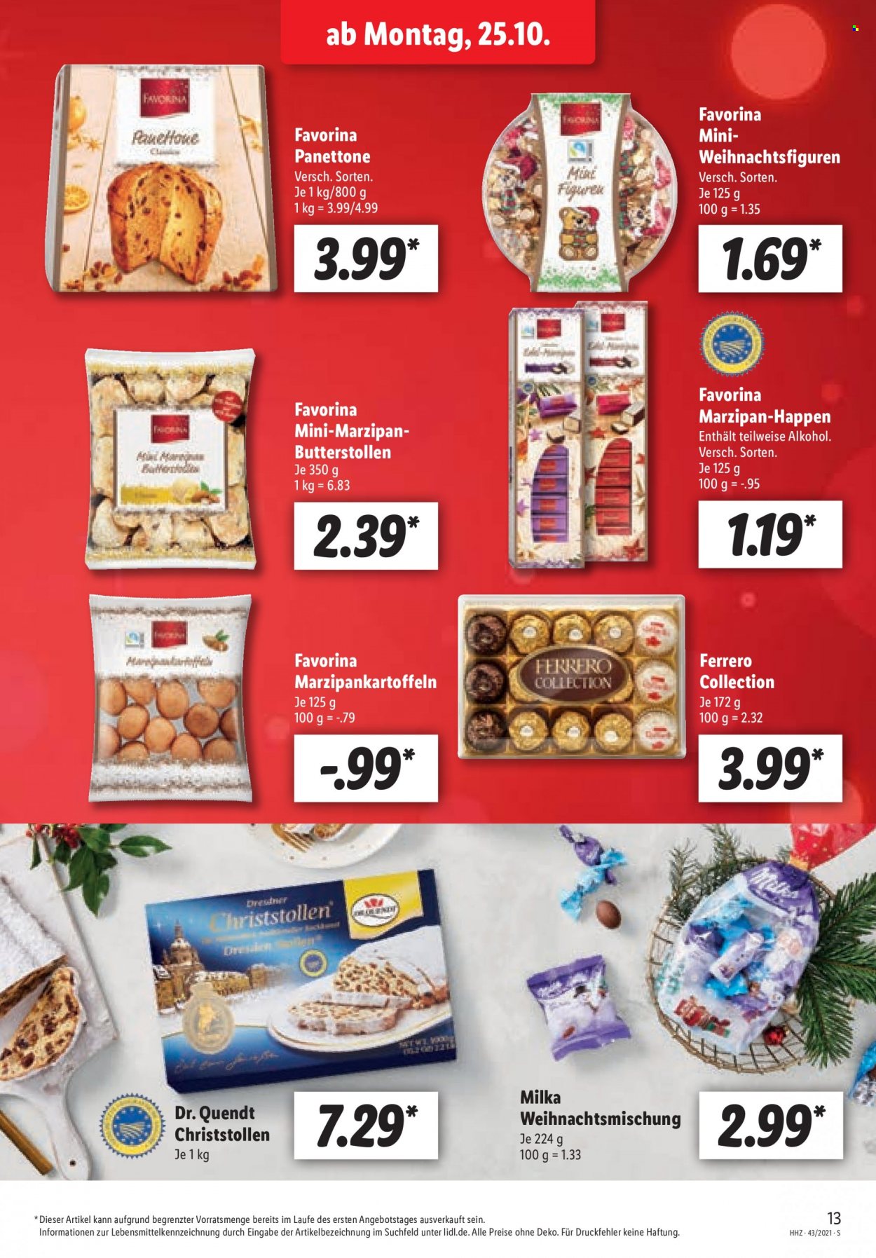 Lidl Prospekte  - 25.10.2021 - 30.10.2021. Seite 13