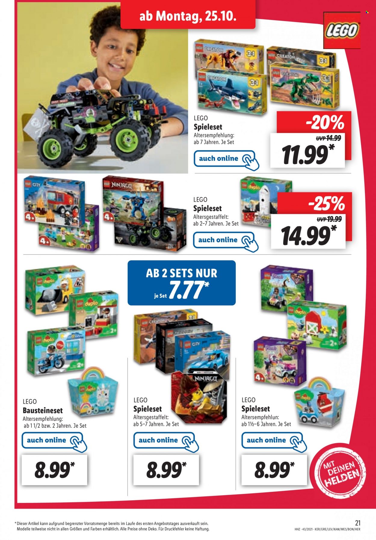 Lidl Prospekte  - 25.10.2021 - 30.10.2021. Seite 21