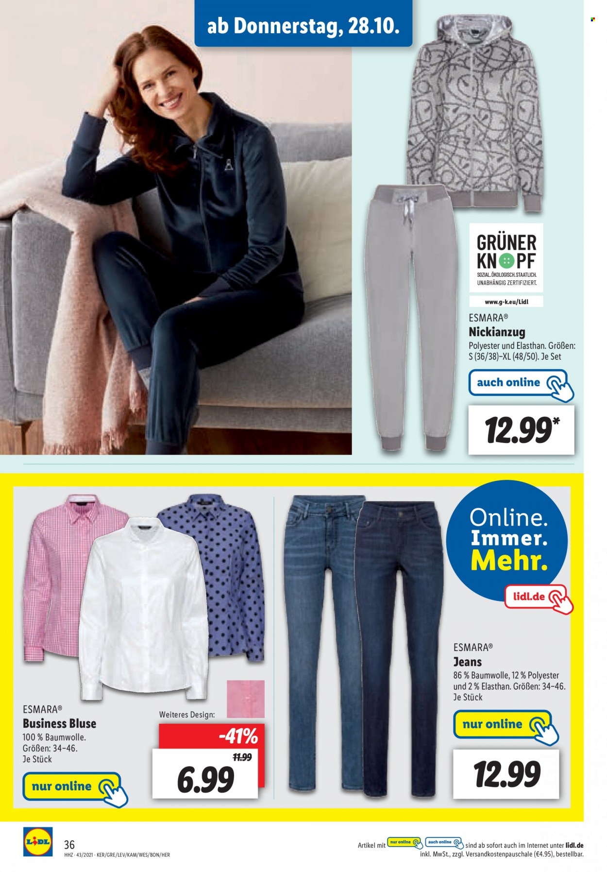 Lidl Prospekte  - 25.10.2021 - 30.10.2021. Seite 36