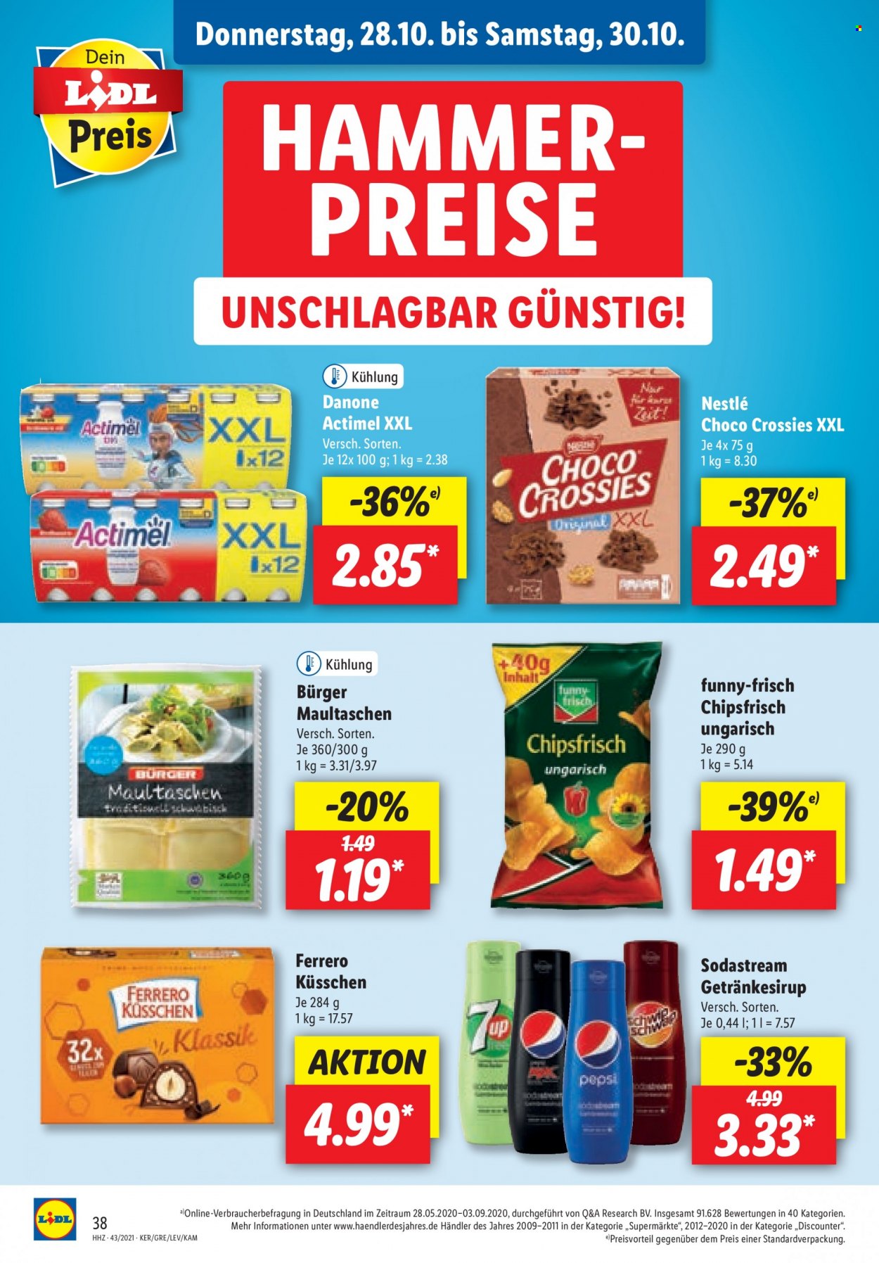 Lidl Prospekte  - 25.10.2021 - 30.10.2021. Seite 38