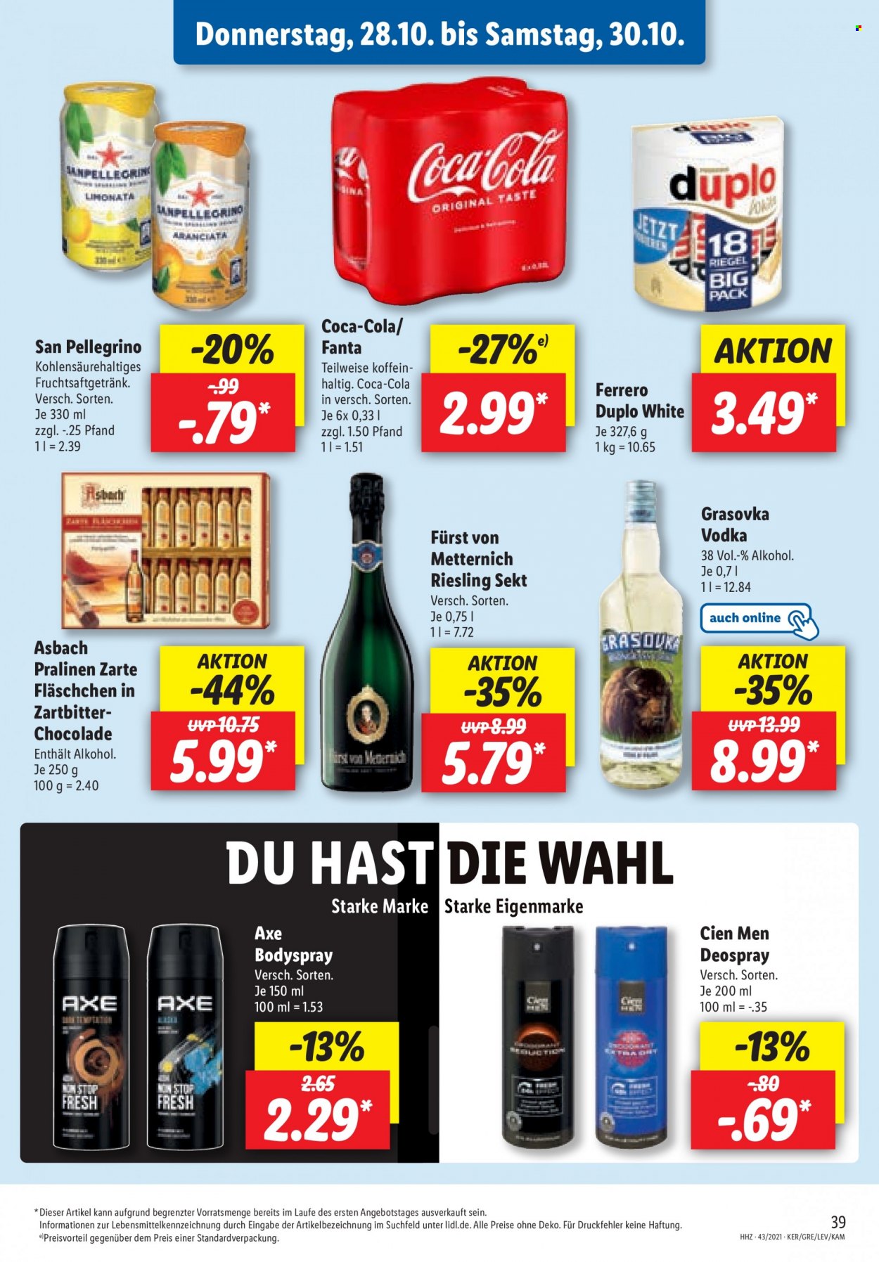 Lidl Prospekte  - 25.10.2021 - 30.10.2021. Seite 39