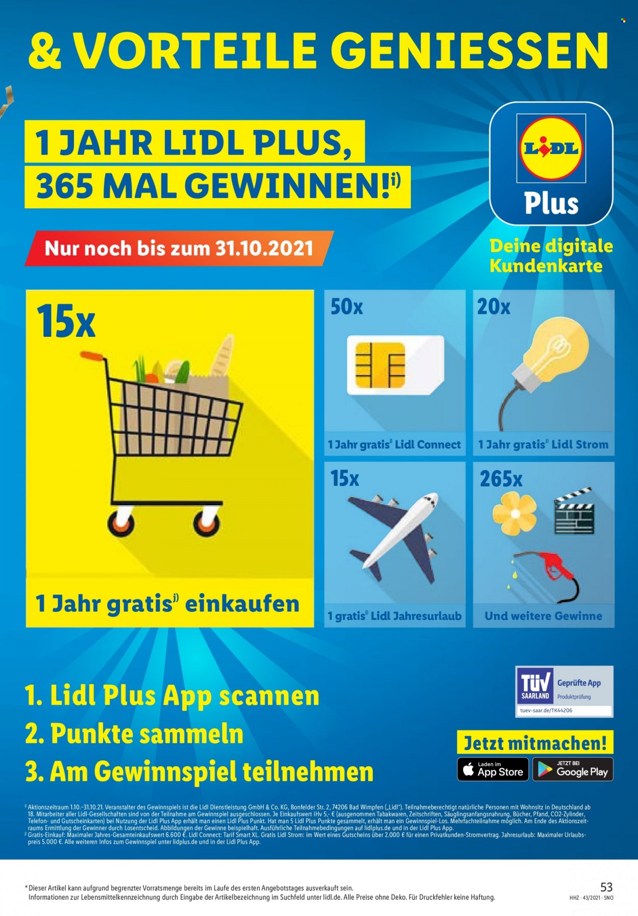 Lidl Prospekte  - 25.10.2021 - 30.10.2021. Seite 53