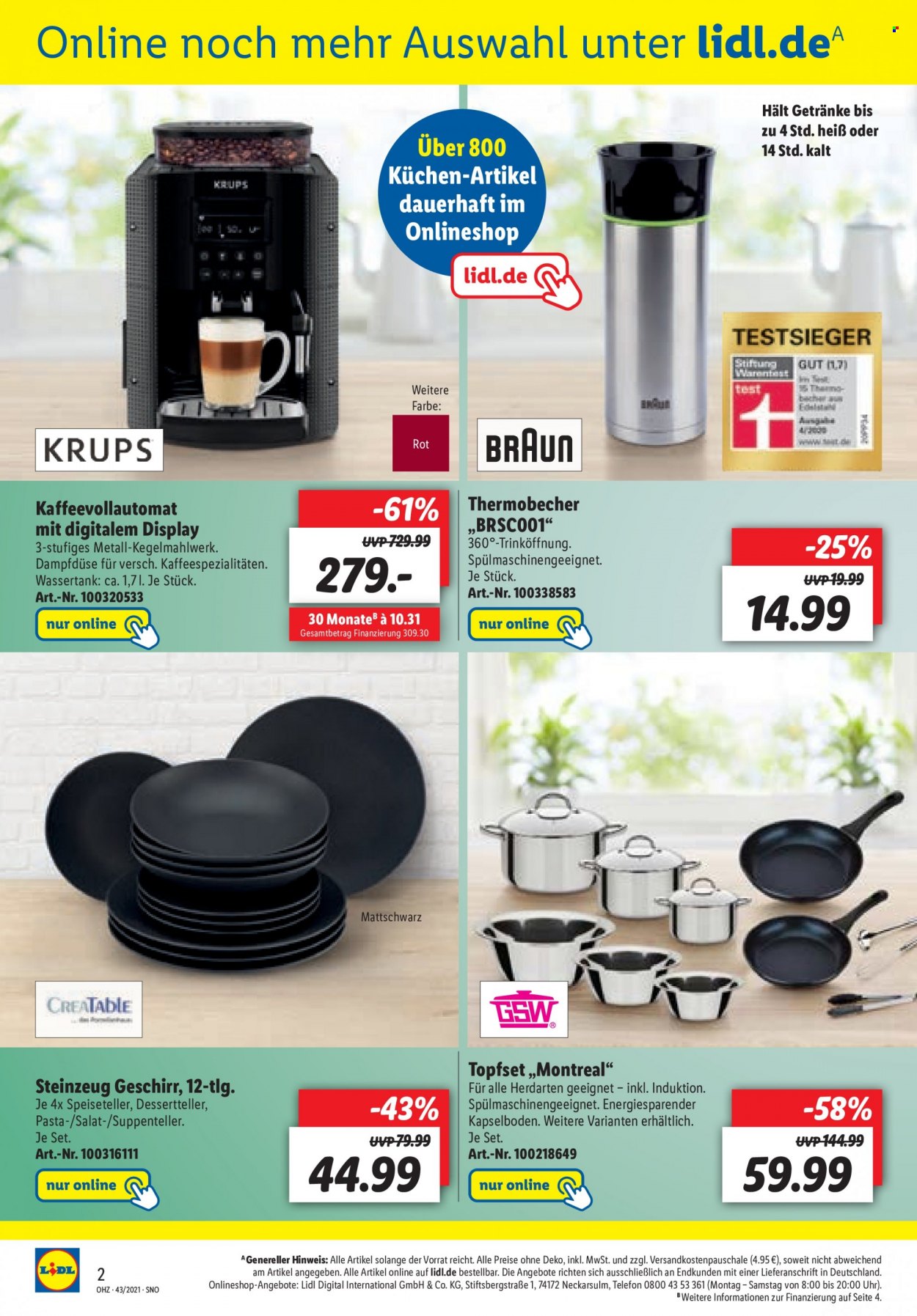 Lidl Prospekte  - 25.10.2021 - 30.10.2021. Seite 56