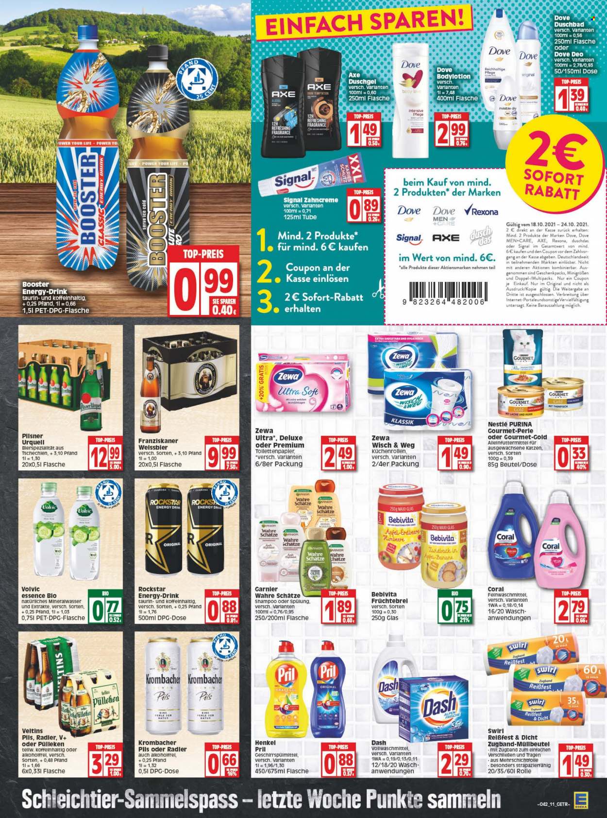 Edeka Prospekte  - 18.10.2021 - 23.10.2021. Seite 11