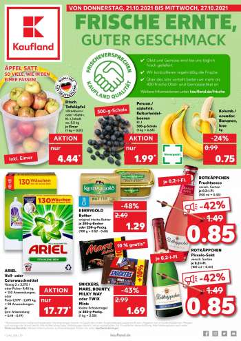 Prospekte Kaufland - 21.10.2021 - 27.10.2021.