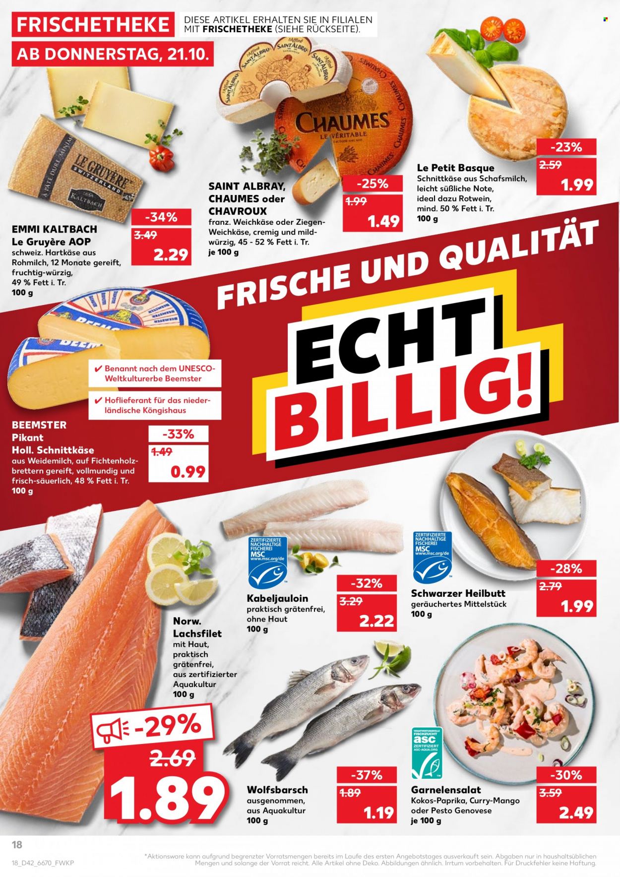Kaufland Prospekte  - 21.10.2021 - 27.10.2021. Seite 18