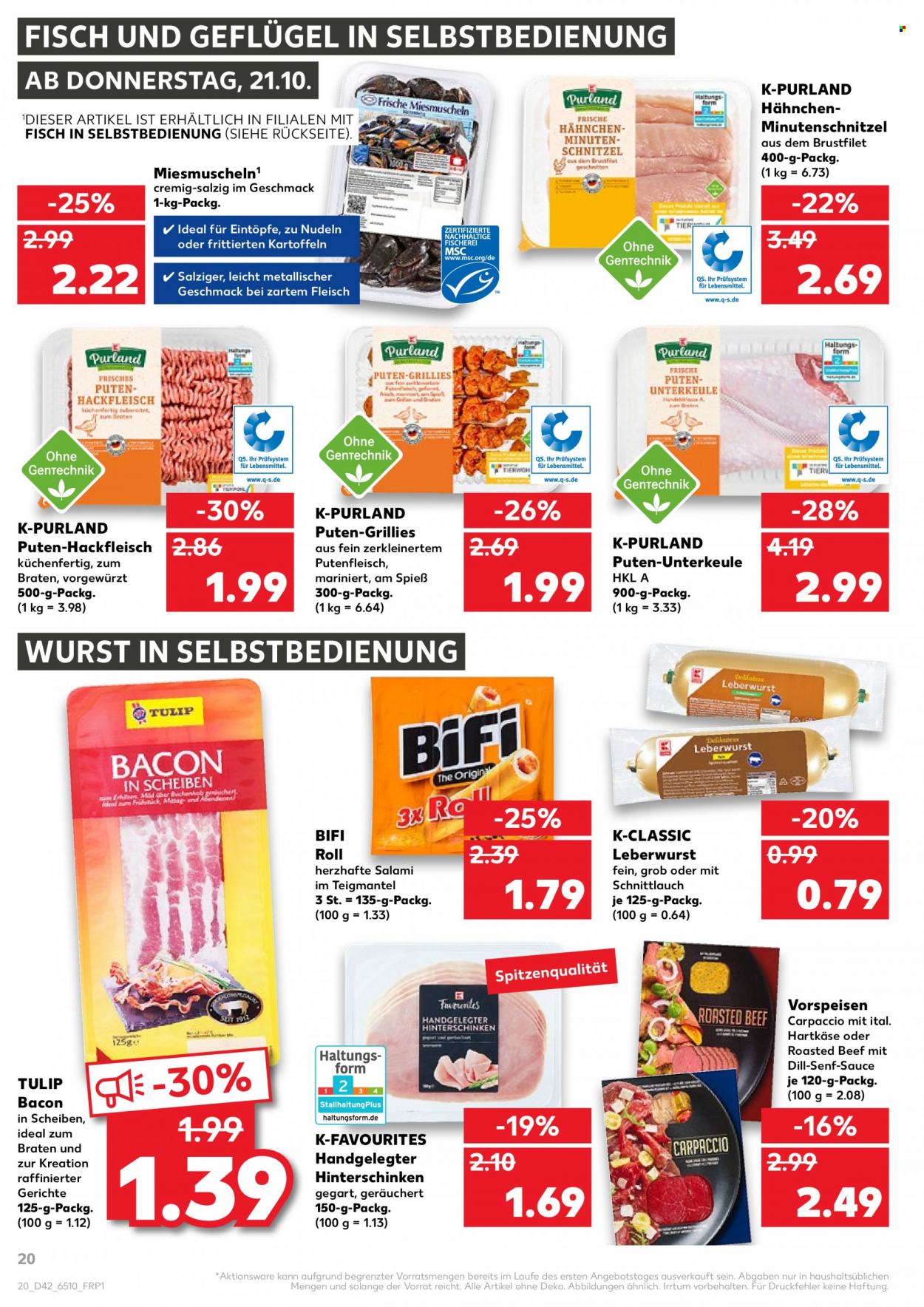 Kaufland Prospekte  - 21.10.2021 - 27.10.2021. Seite 20
