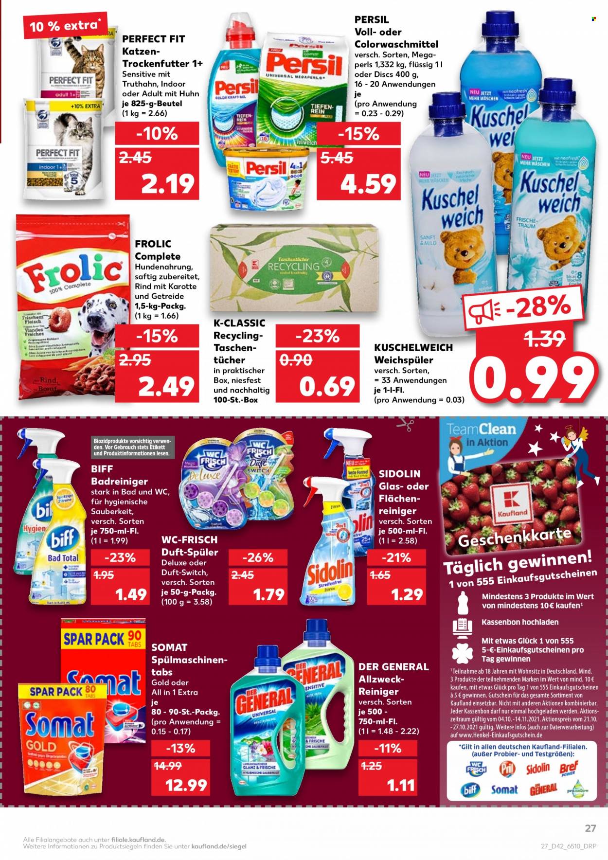 Kaufland Prospekte  - 21.10.2021 - 27.10.2021. Seite 27