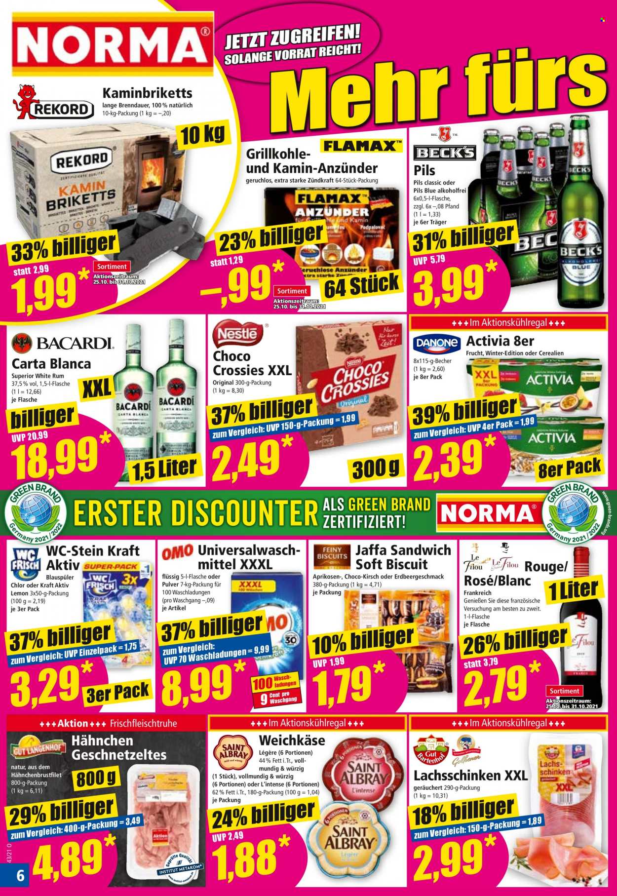 Norma Prospekte  - 25.10.2021 - 31.10.2021. Seite 6