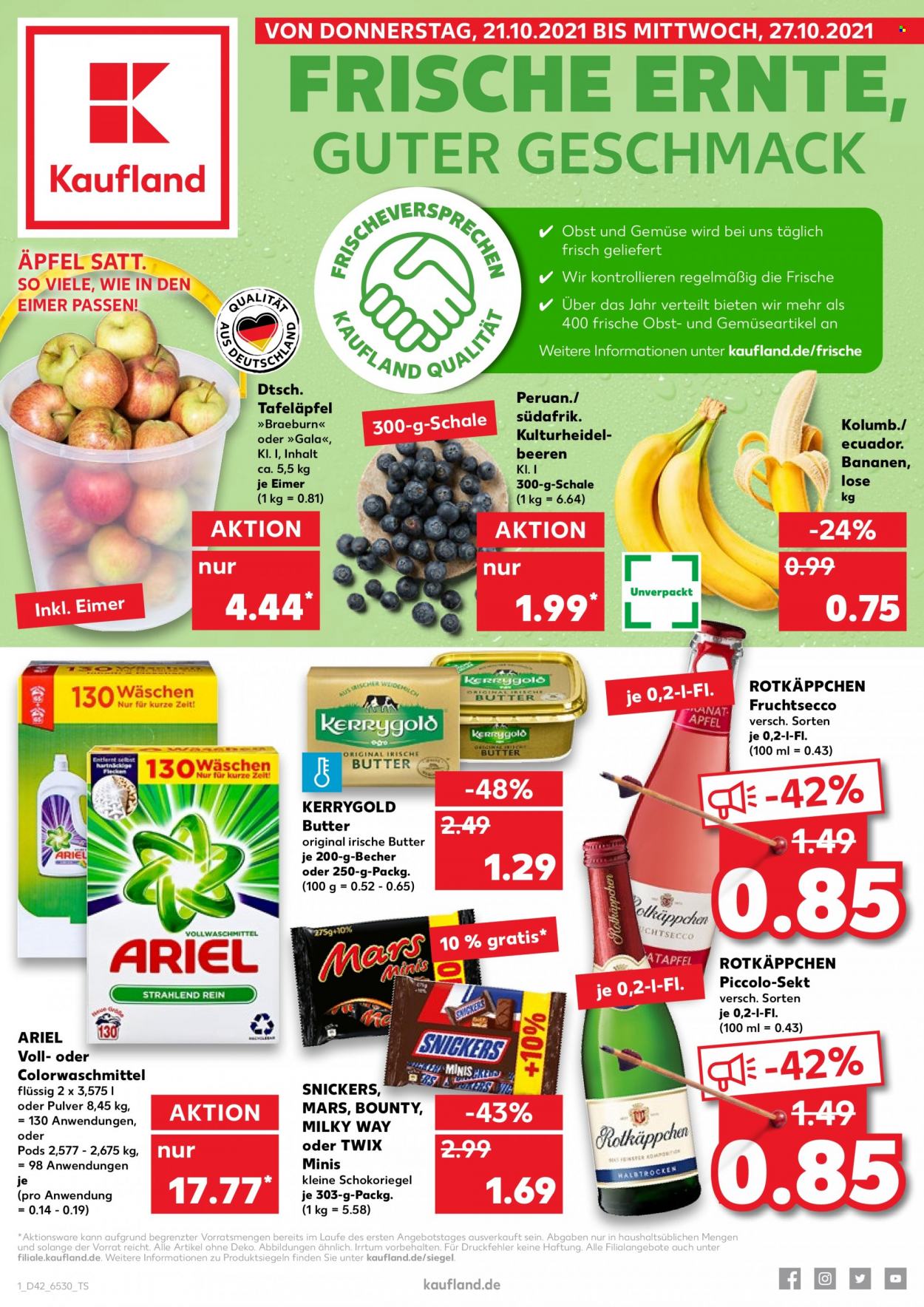Kaufland Prospekte  - 21.10.2021 - 27.10.2021. Seite 1