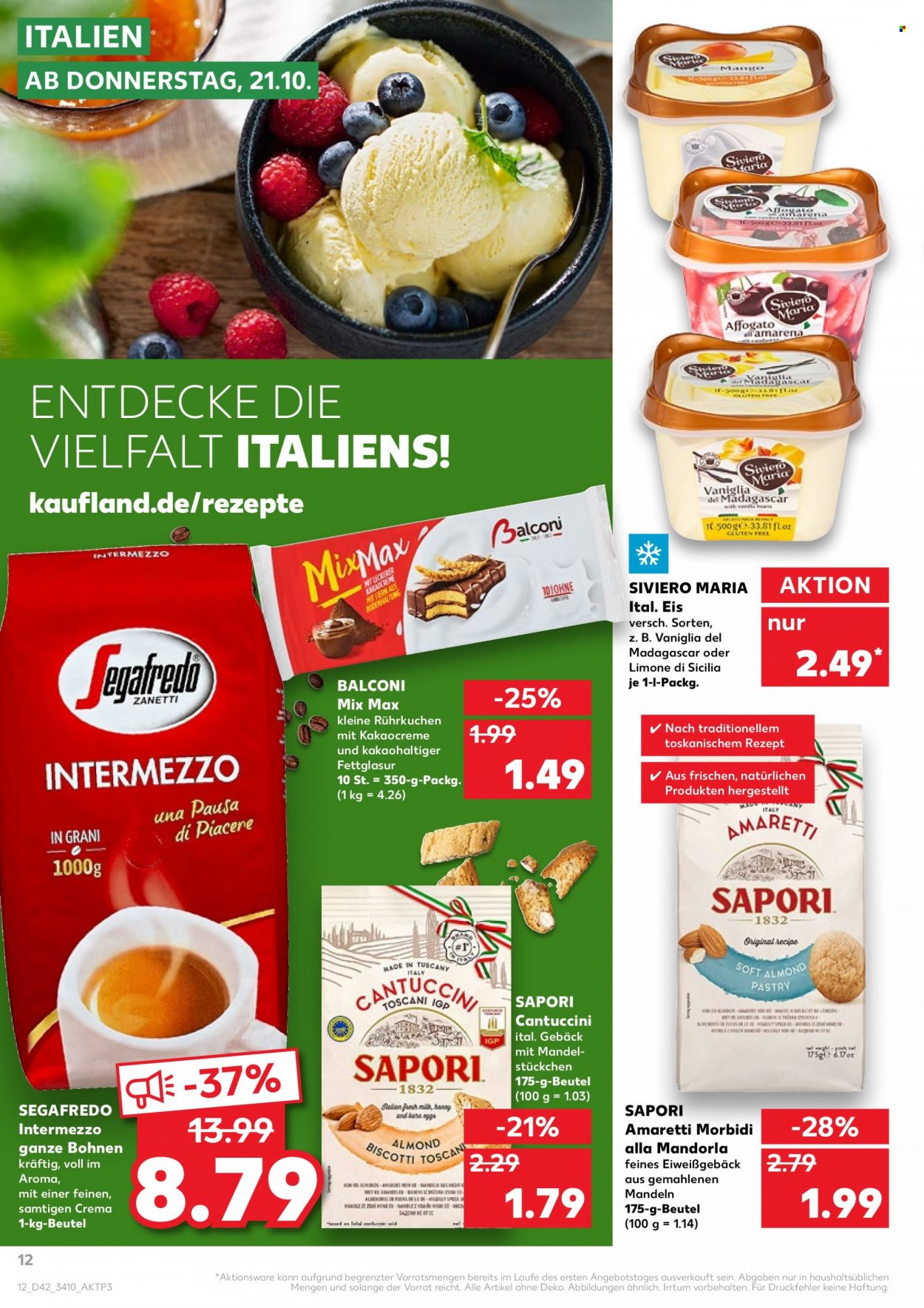 Kaufland Prospekte  - 21.10.2021 - 27.10.2021. Seite 12