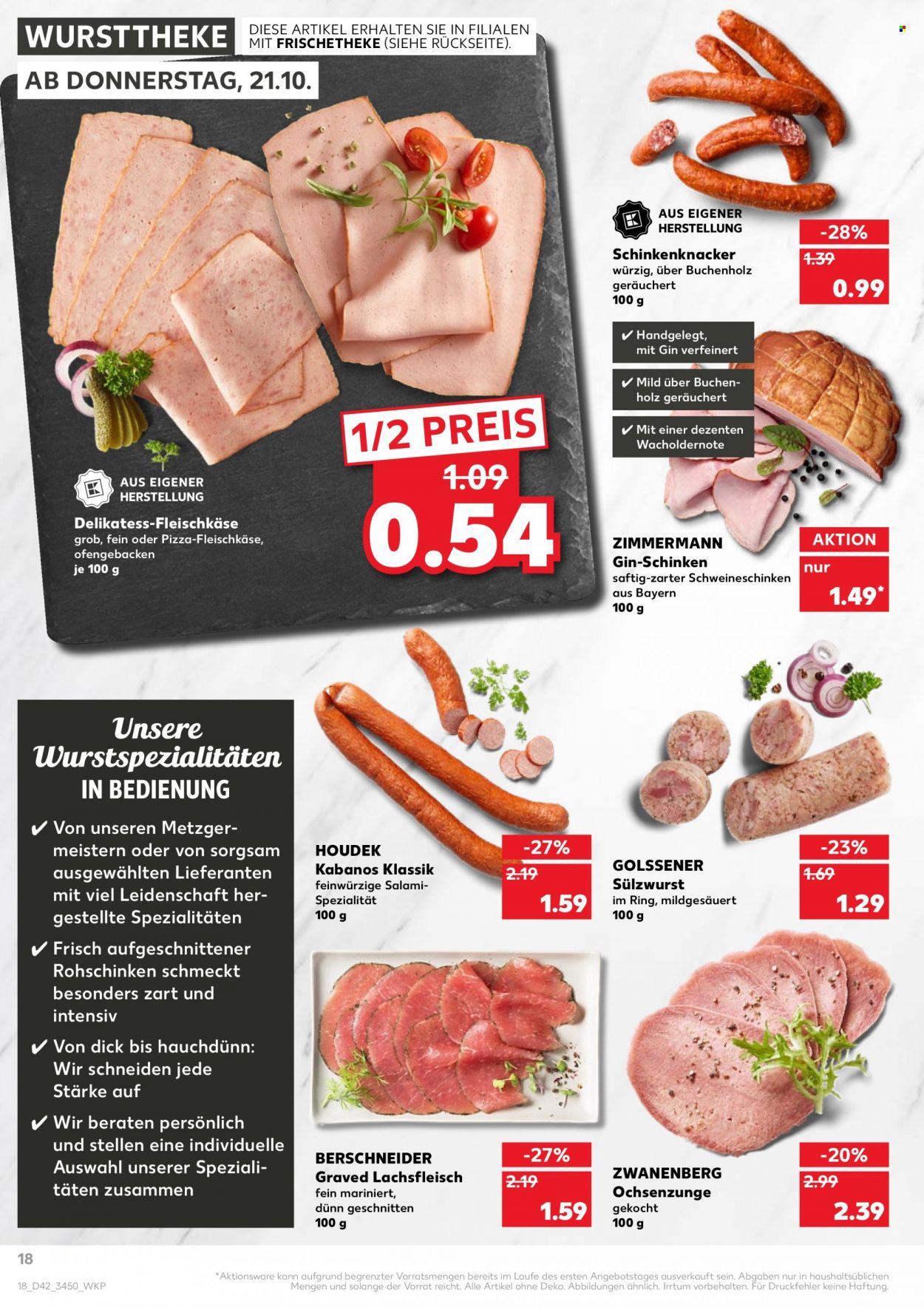Kaufland Prospekte  - 21.10.2021 - 27.10.2021. Seite 18