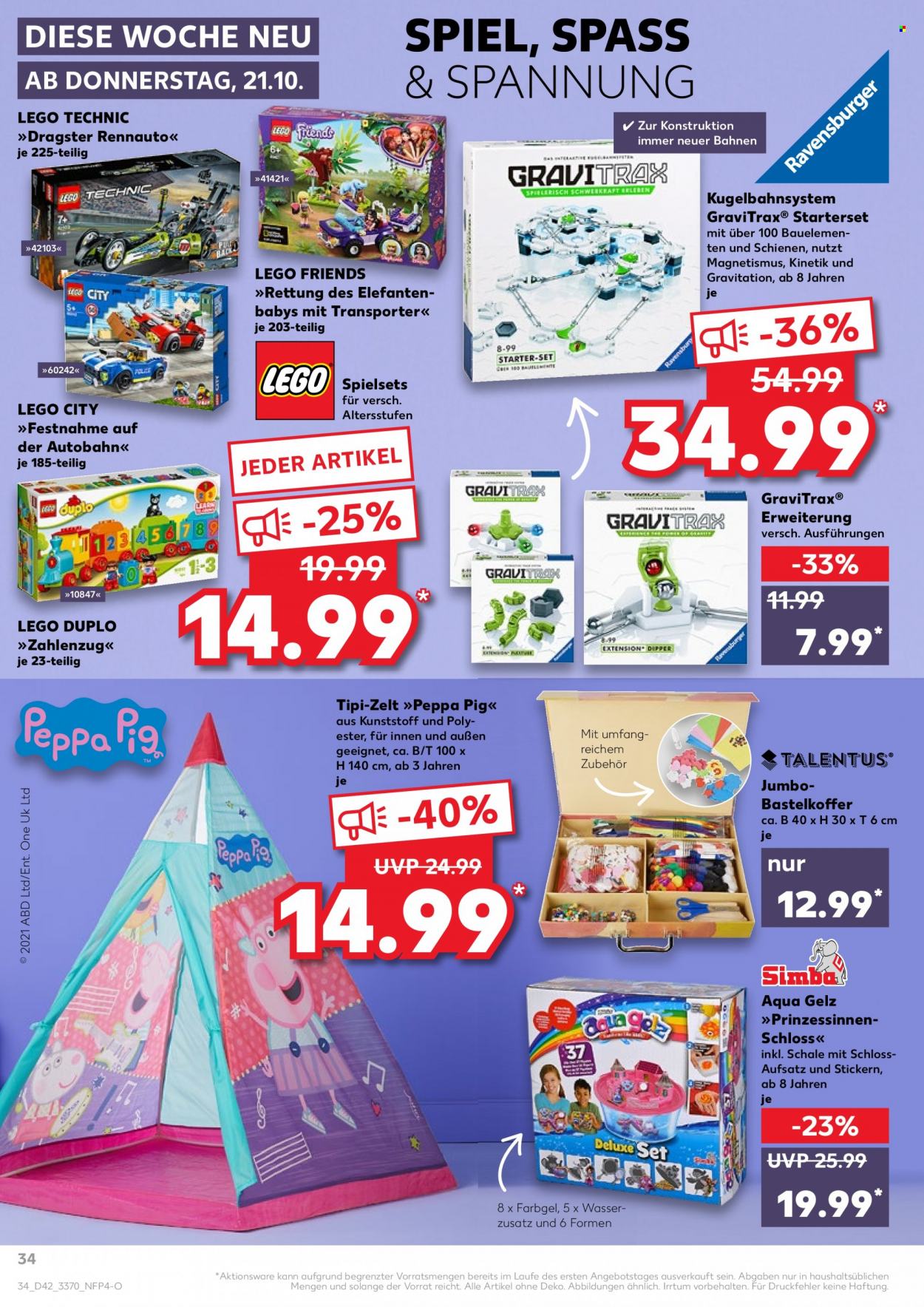 Kaufland Prospekte  - 21.10.2021 - 27.10.2021. Seite 34