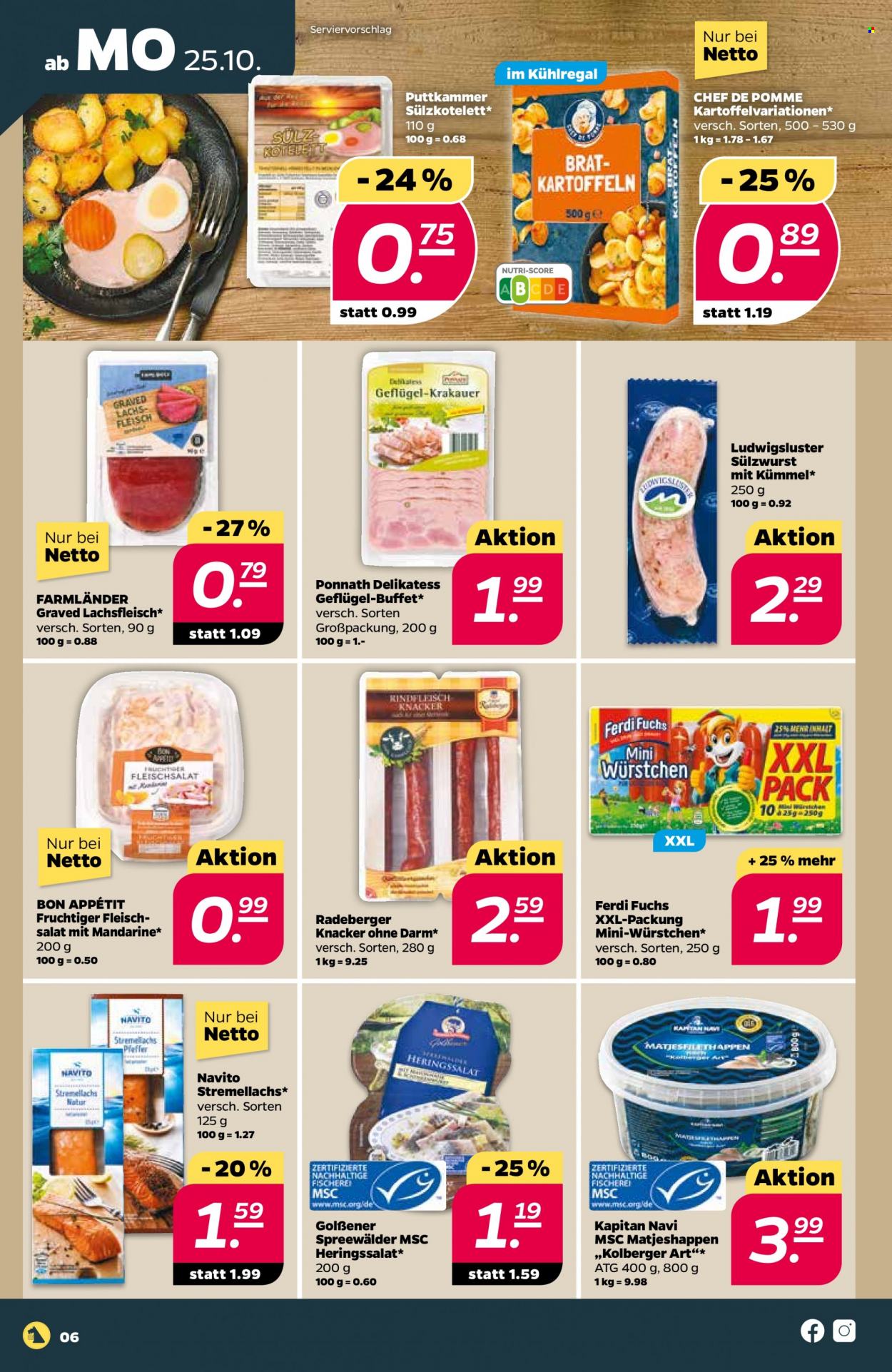 Netto Prospekte  - 25.10.2021 - 30.10.2021. Seite 6
