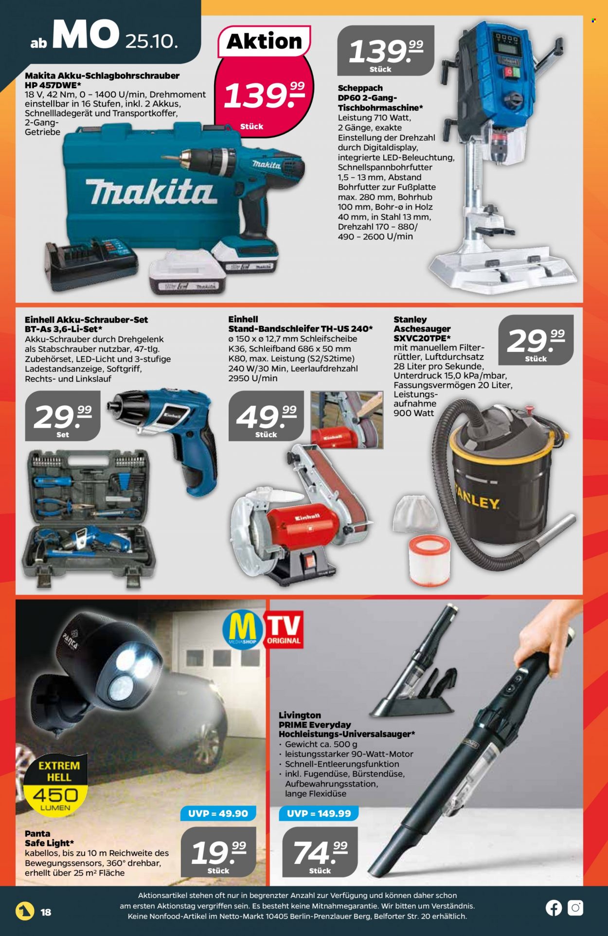 Netto Prospekte  - 25.10.2021 - 30.10.2021. Seite 18