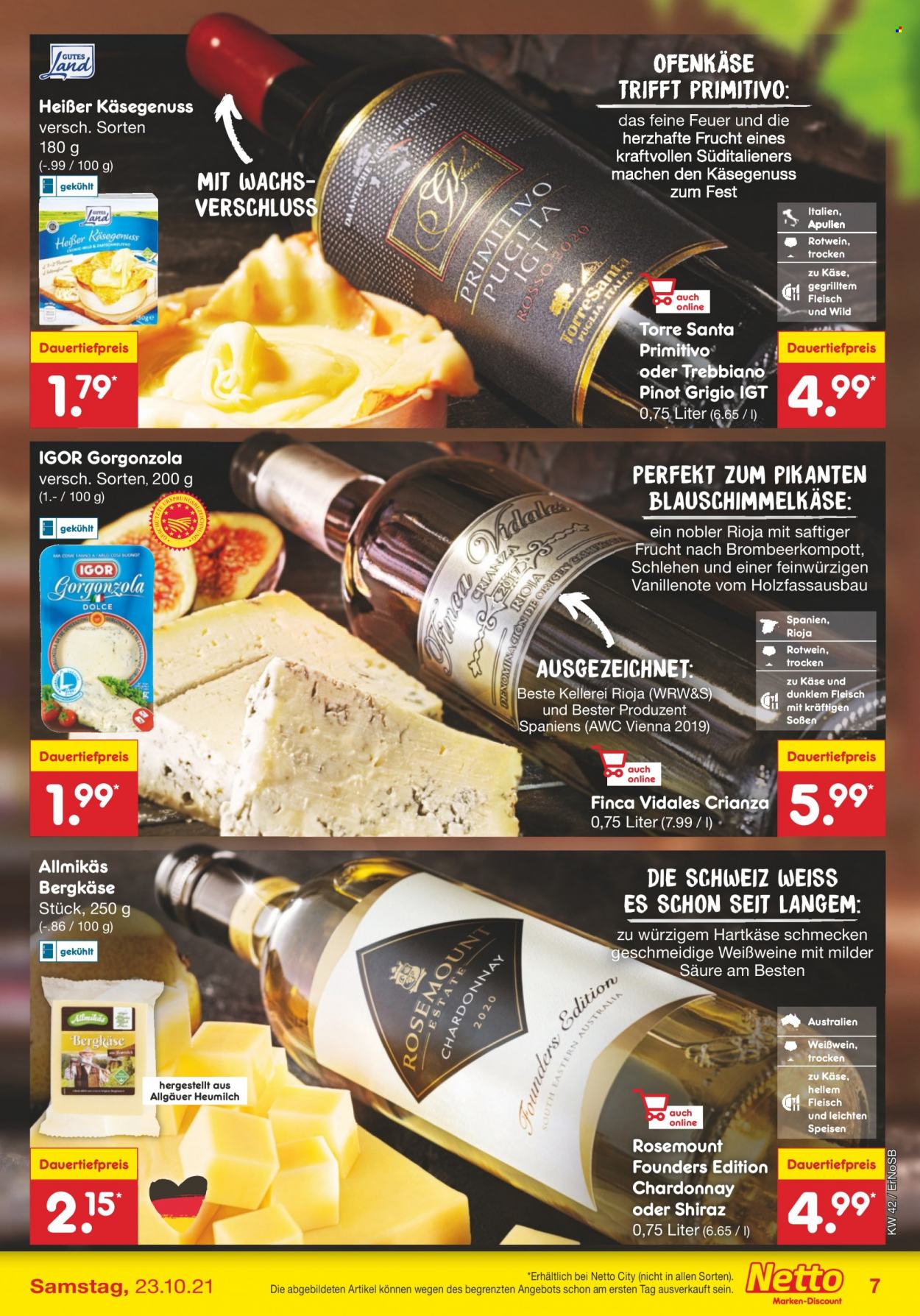Netto Marken-Discount Prospekte  - 18.10.2021 - 23.10.2021. Seite 7