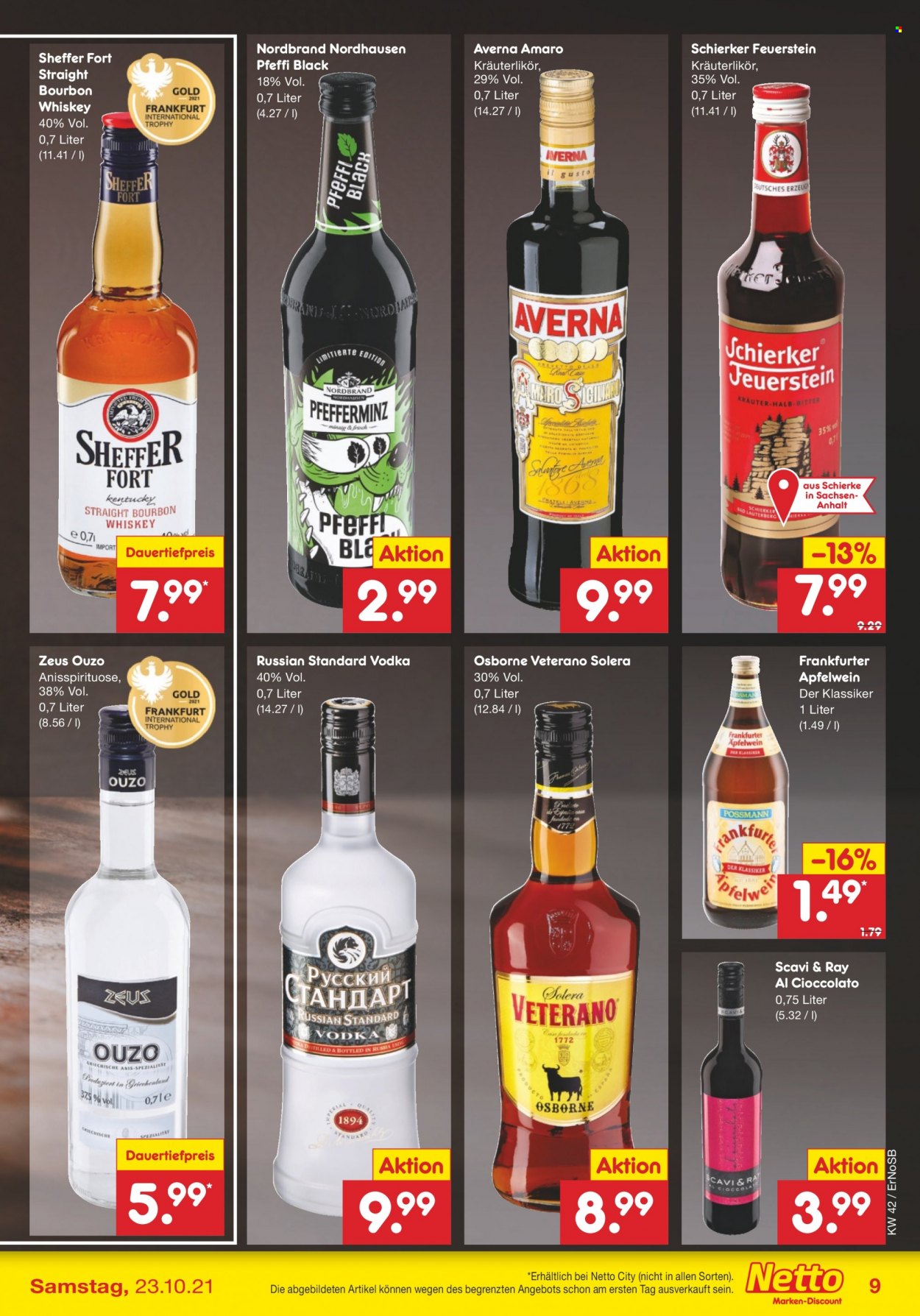 Netto Marken-Discount Prospekte  - 18.10.2021 - 23.10.2021. Seite 9