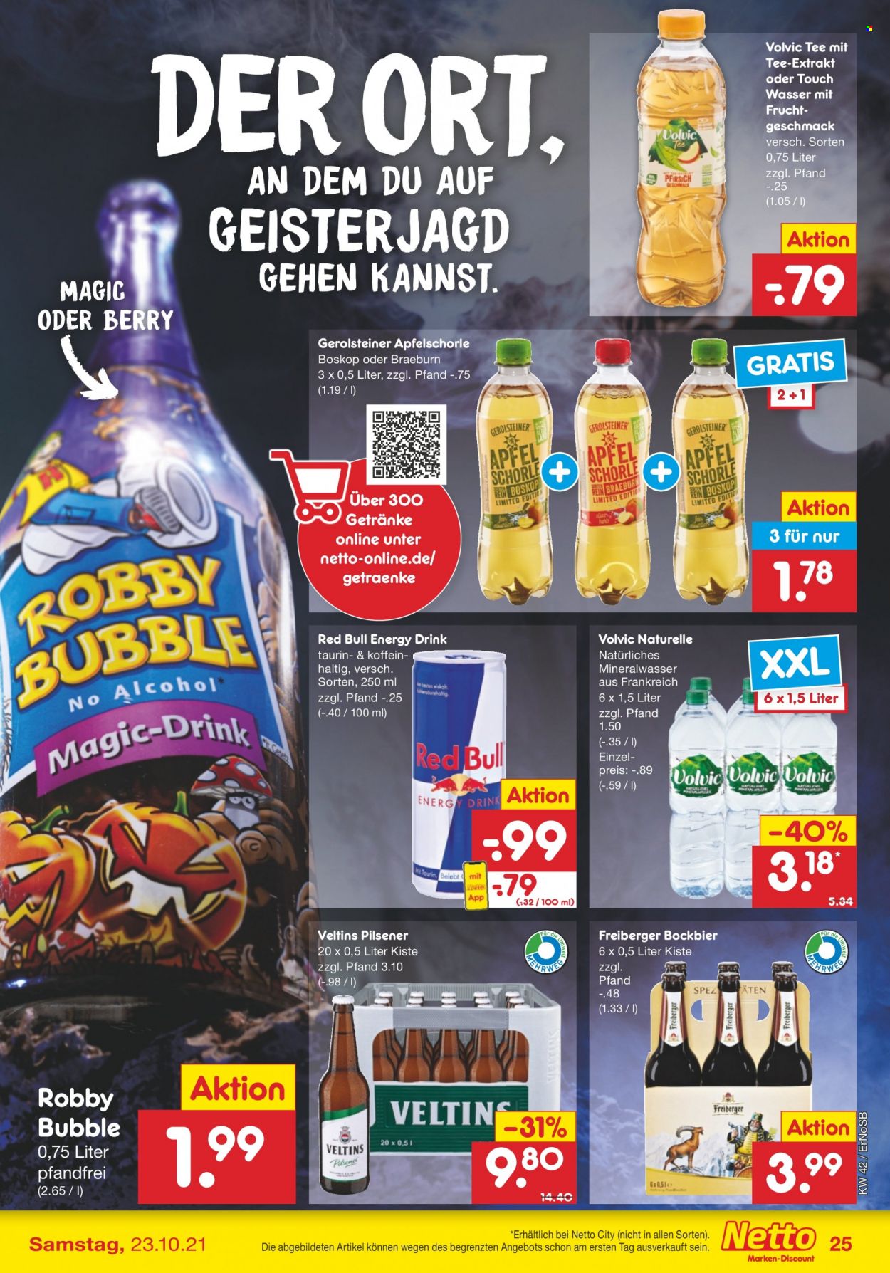 Netto Marken-Discount Prospekte  - 18.10.2021 - 23.10.2021. Seite 25