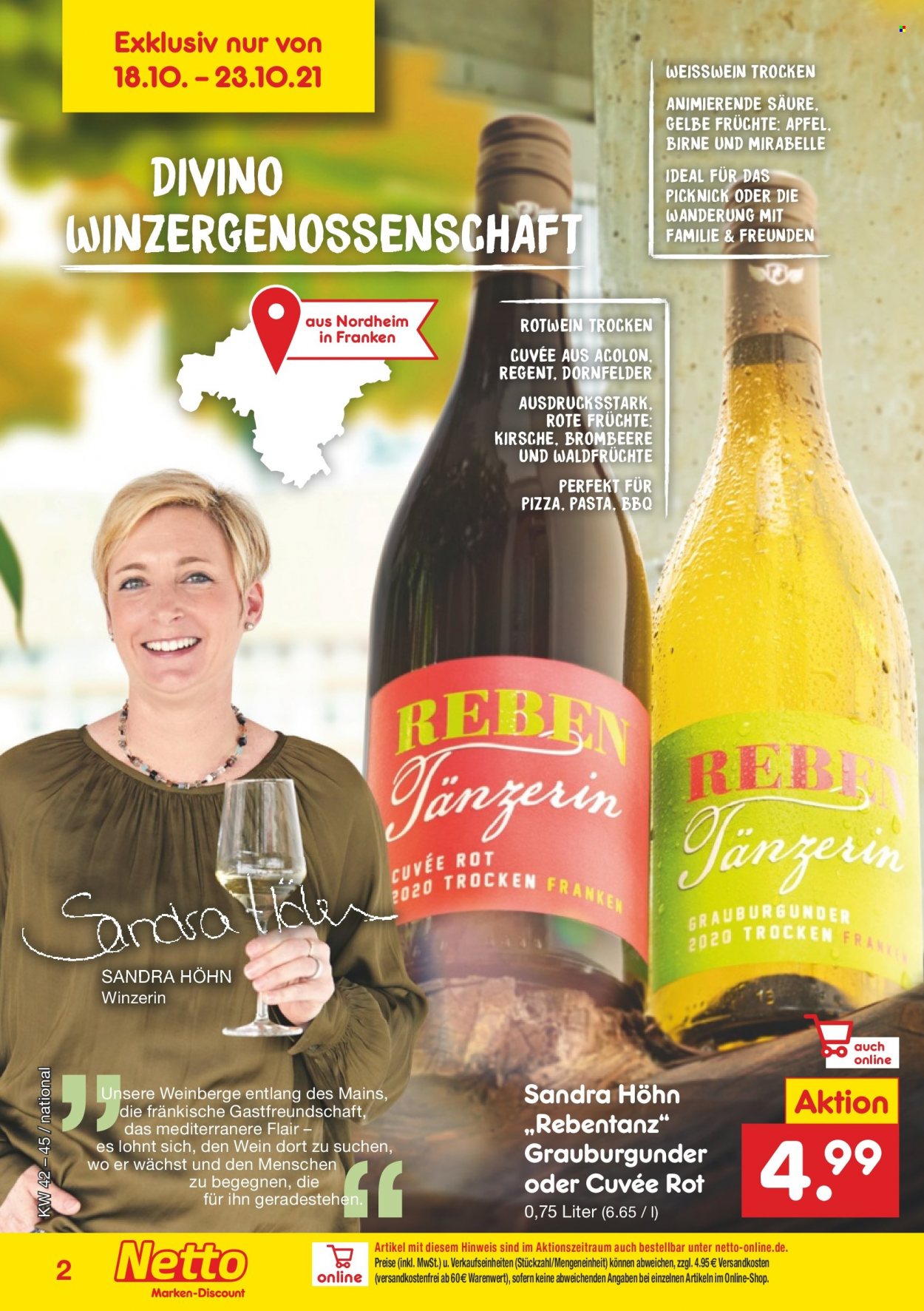 Netto Marken-Discount Prospekte  - 18.10.2021 - 14.11.2021. Seite 2